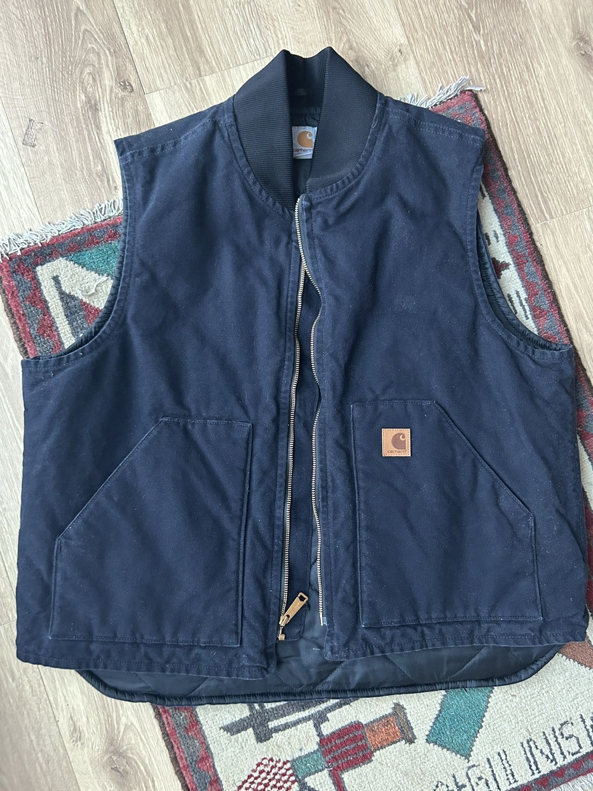 image of Carhartt Vest in Navy, Men's (Size XL)