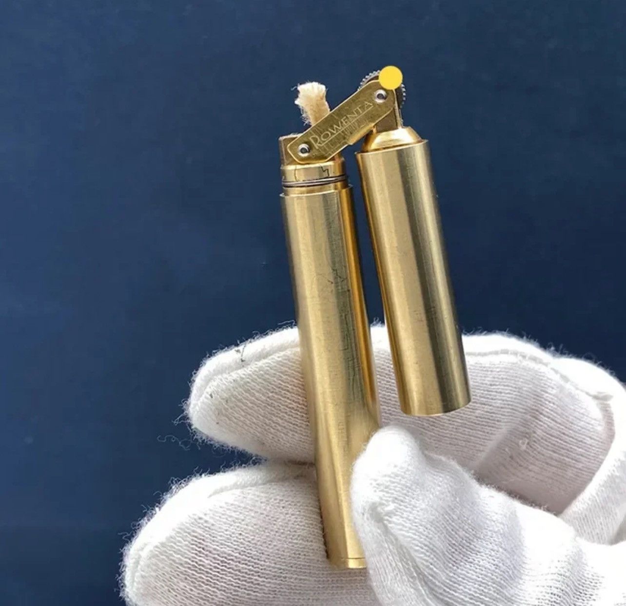 Vintage Brass Kerosene Nunchakus Lighters Windproof Mini Size ONE SIZE - 2 Thumbnail