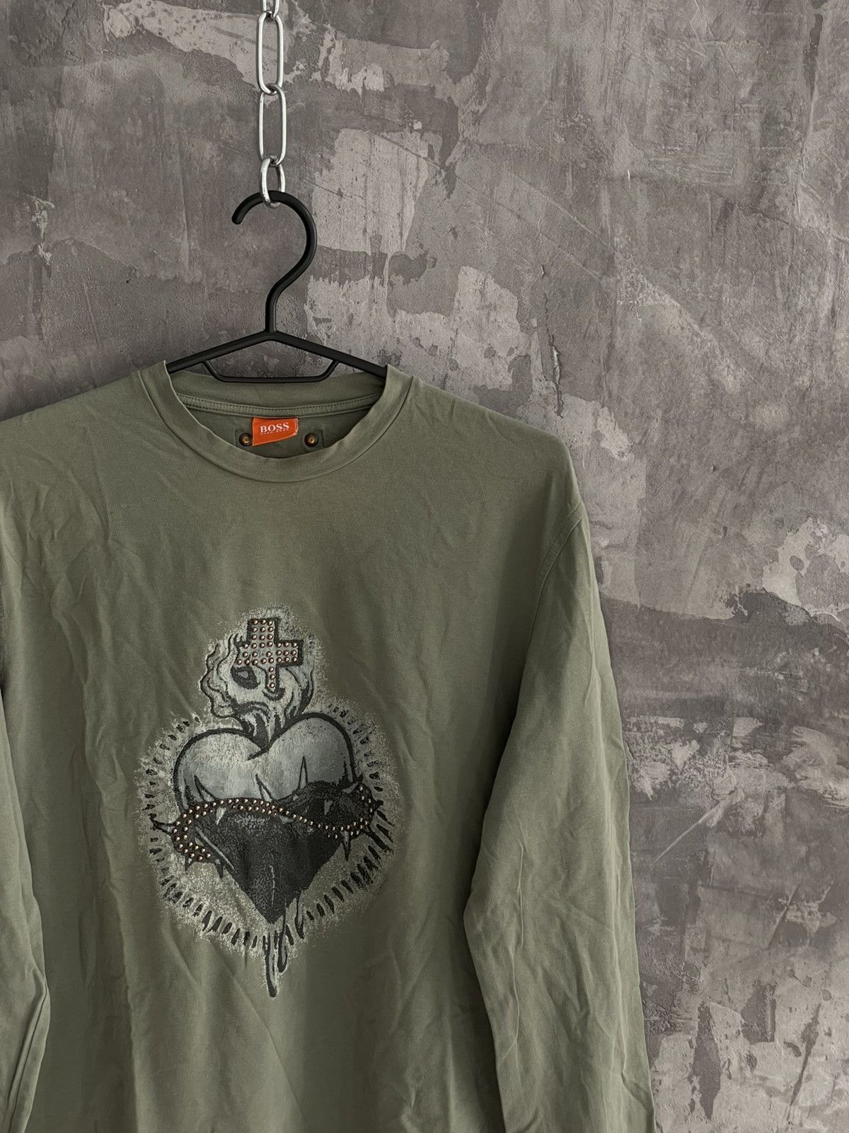 20471120 × Hysteric Glamour × Le Grande Bleu (L.G.B.) Y2K Hysteric Glamour Style Avant Garde Logo Long Sleeve Tee Size US M / EU 48-50 / 2 - 4 Thumbnail