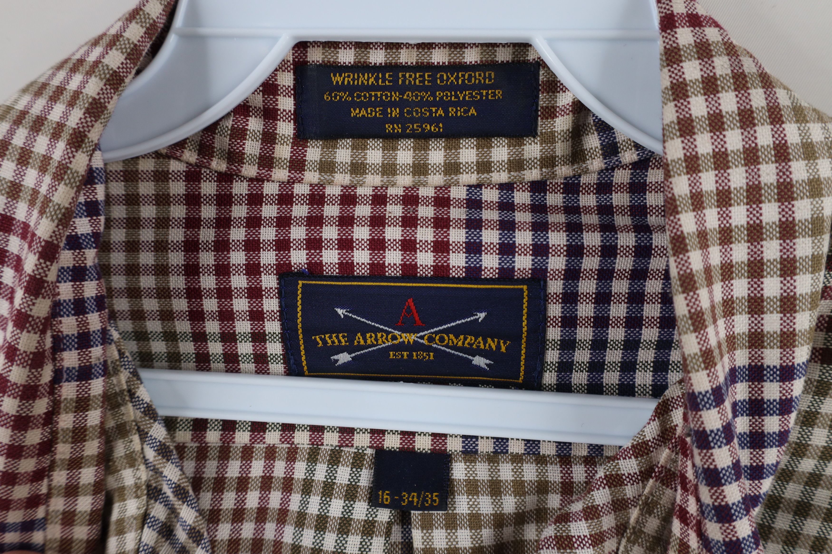Vintage Vintage 90s Streetwear Plaid Striped Button Down Shirt Size US M / EU 48-50 / 2 - 5 Thumbnail