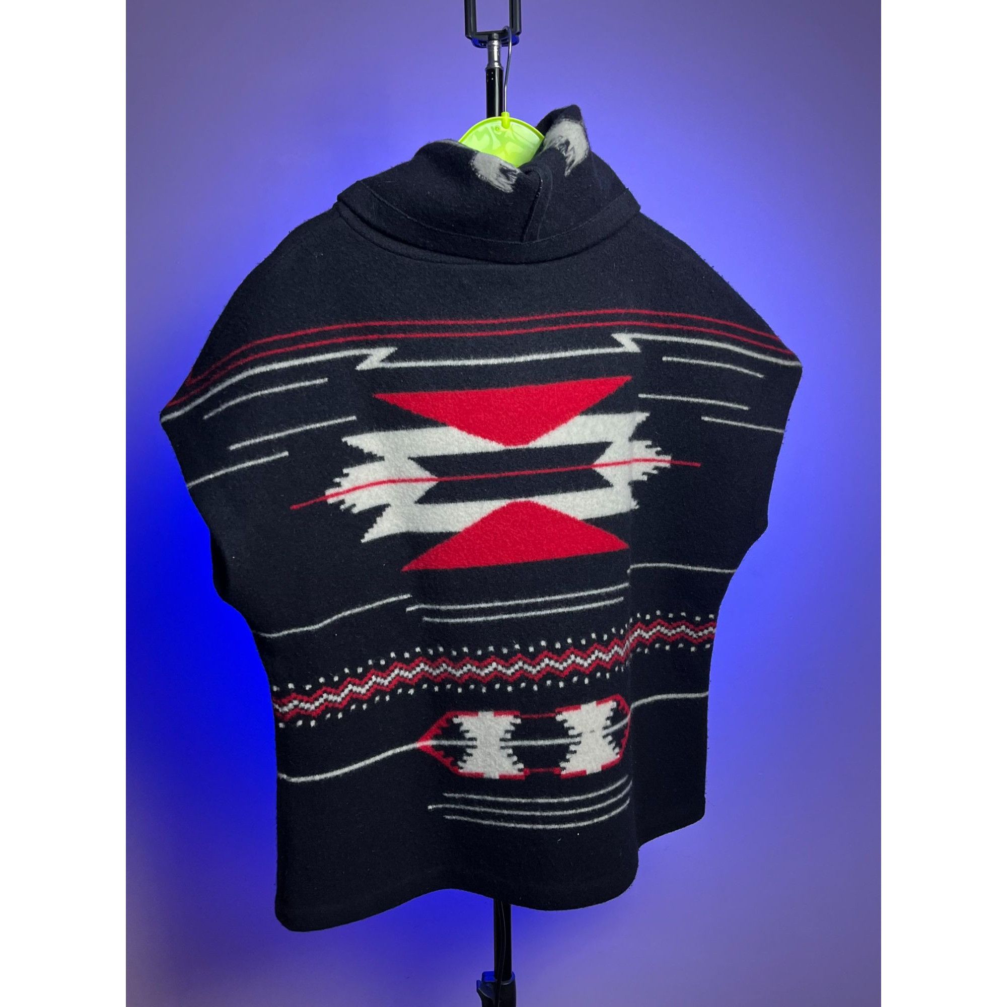 Ralph Lauren Purple Label Ralph Lauren Purple Label Poncho M Aztec Wool Cashmere Size US M / EU 48-50 / 2 - 4 Thumbnail