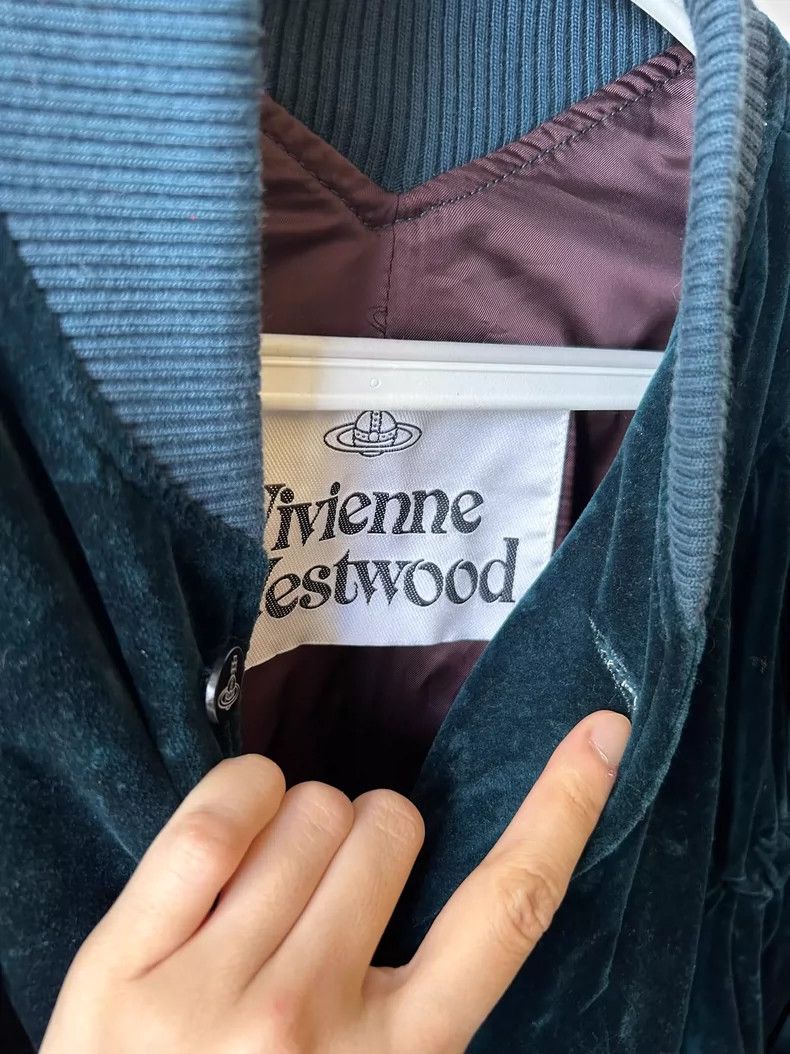 Vivienne Westwood Vivienne Westwood Classic design green corduroy jacket sho Size XS / US 0-2 / IT 36-38 - 3 Thumbnail
