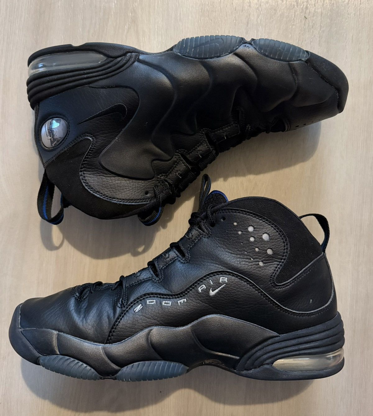 Nike Nike Air Penny 3 Black Varsity Royal - CT2809-001 Sz 9 Size US 9 / EU 42 - 2 Thumbnail