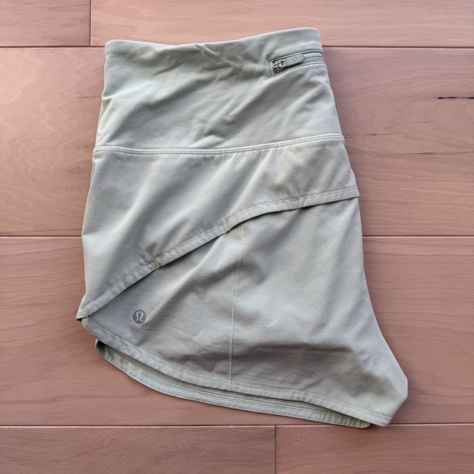 Lululemon Lululemon Real Quick Short Women's 10 Green Utility Outdoors Size 30" / US 8 / IT 44 - 2 Thumbnail