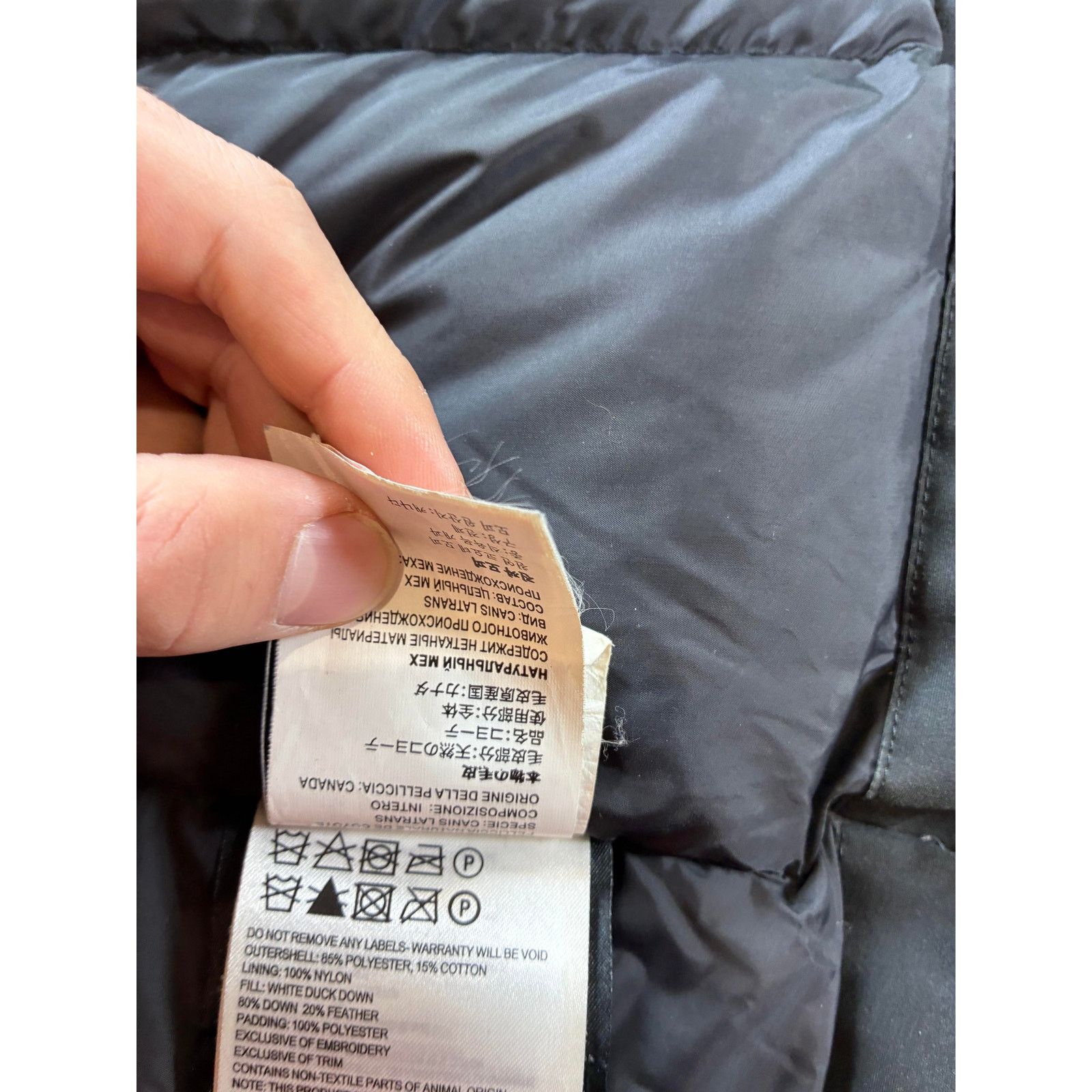 Canada Goose Canada Goose Women's Black Parka Fur Size US XS / EU 42 / 0 - 8 Thumbnail