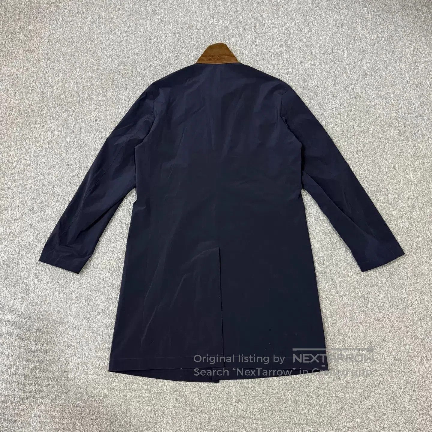 Loro Piana Blue Long Sleeve Heavy Coat XS. Size US XS / EU 42 / 0 - 2 Thumbnail