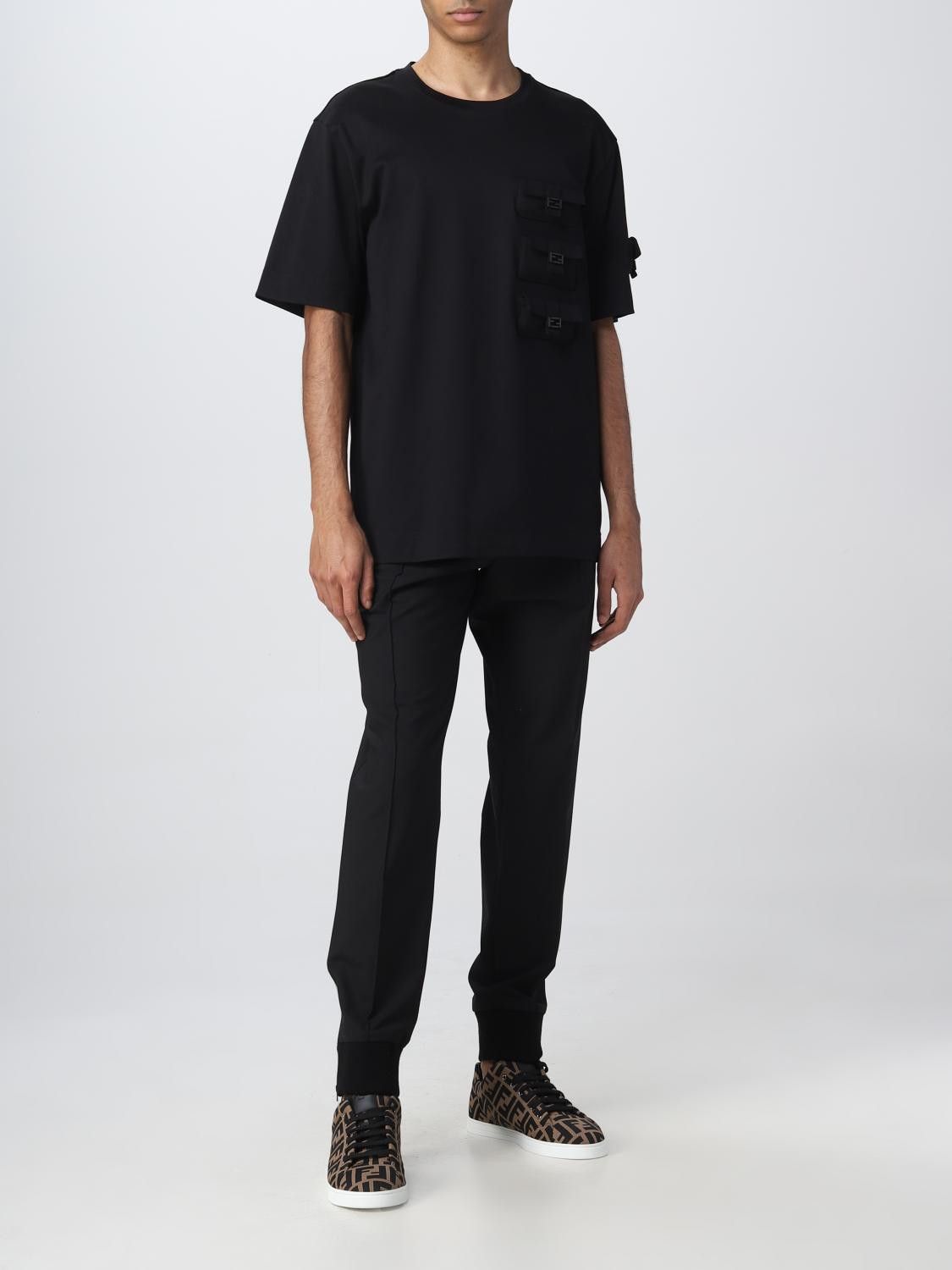 Fendi o1s1wg110226 Sweatpant & Jogger in Black Size US 36 / EU 52 - 2 Thumbnail