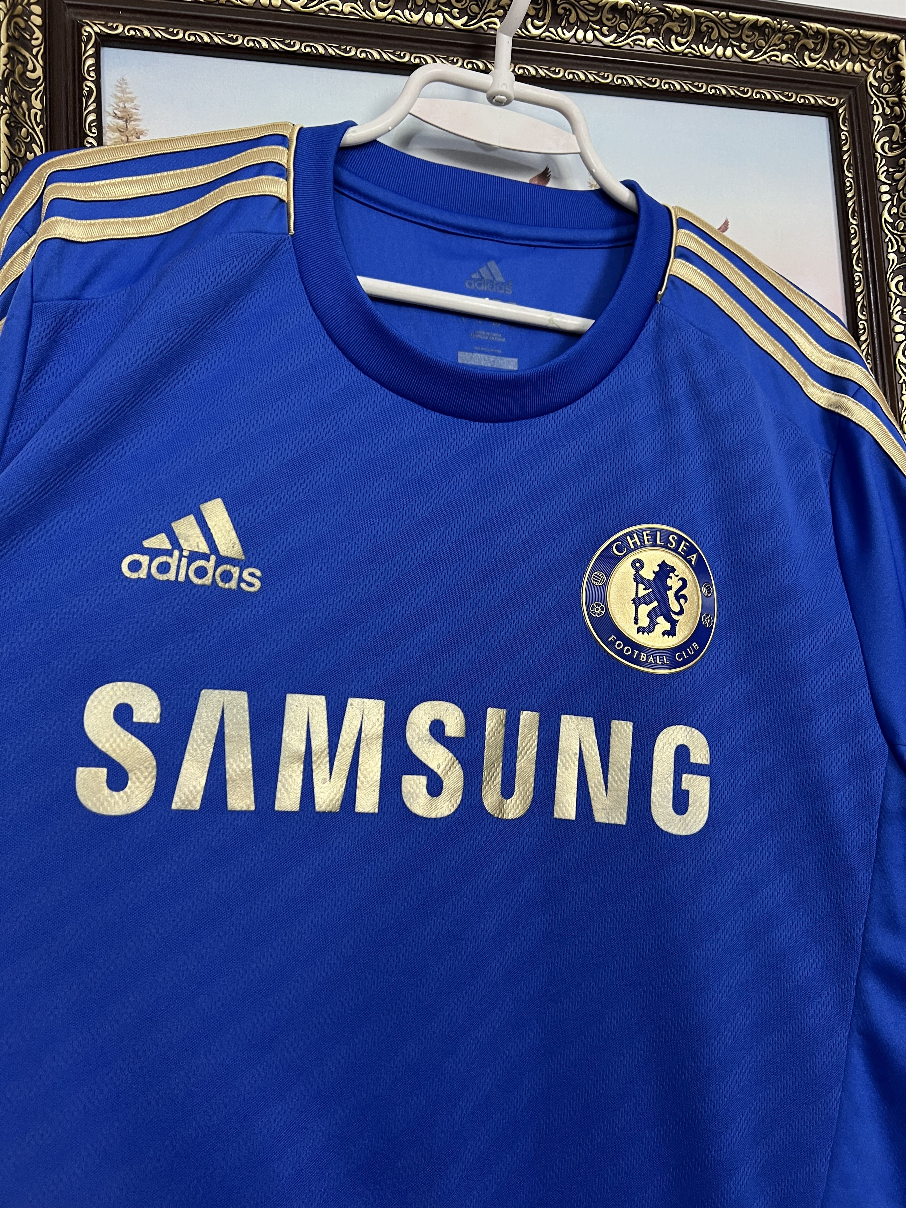 Adidas Chelsea Home football shirt 2012 #12 Champions Jersey Trikot Size US L / EU 52-54 / 3 - 3 Thumbnail