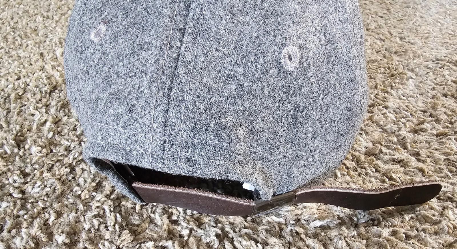 Designer Applesmith AX Collective Leather Strapback hat Streetwear Size ONE SIZE - 4 Thumbnail