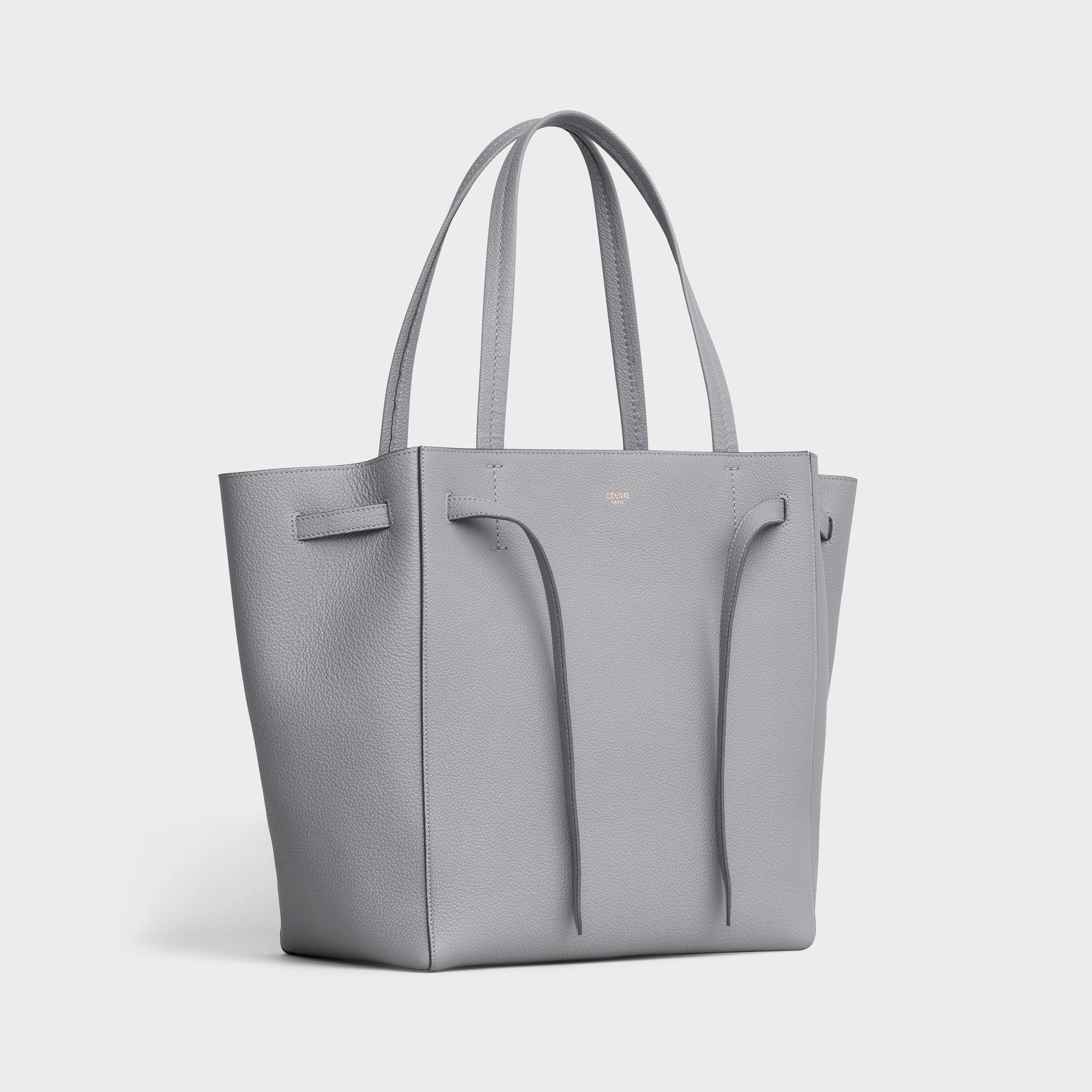 Celine o1bcso1str1024 Size: OS / Cabas Small Tote Bag in Grey Size ONE SIZE - 2 Thumbnail