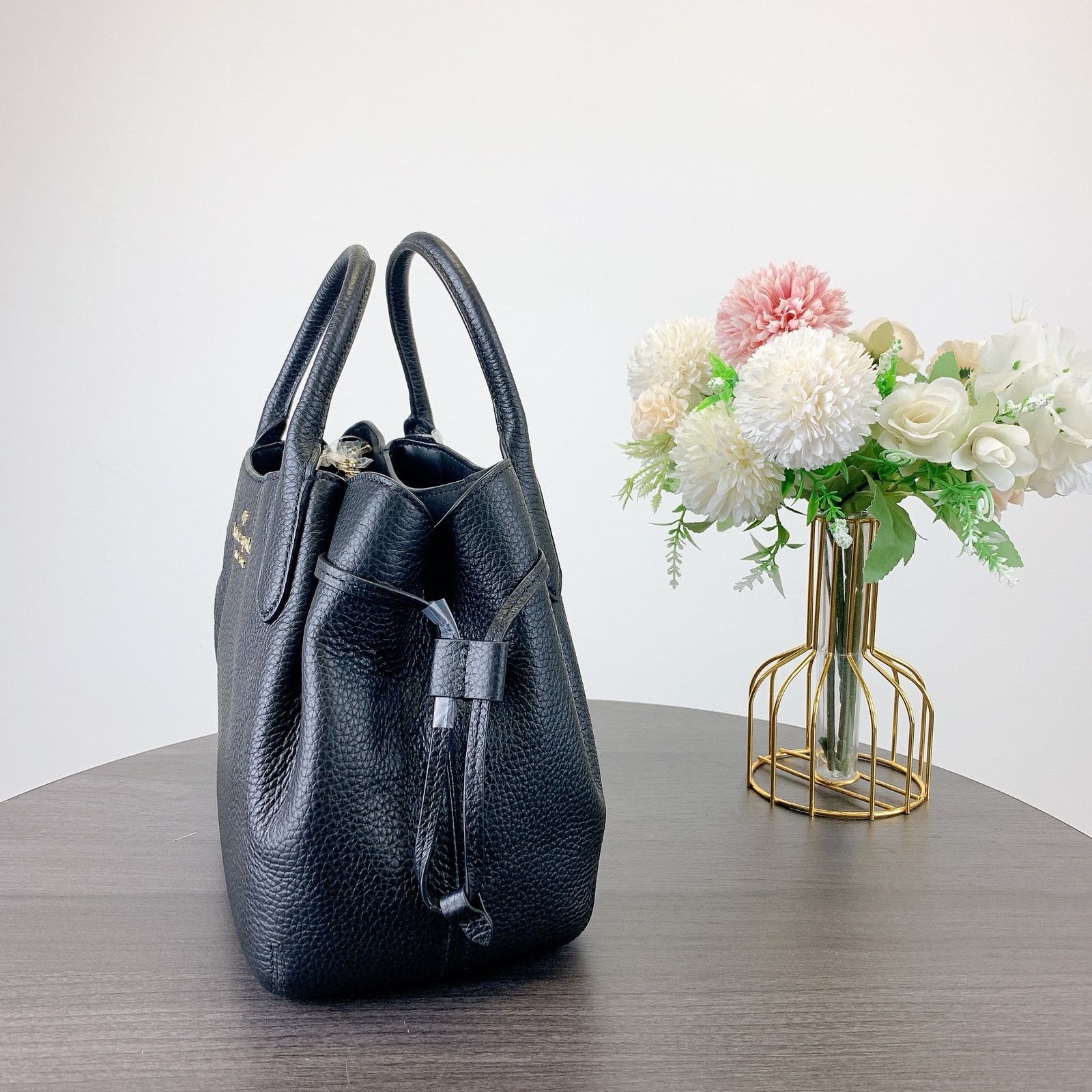 Kate Spade Kate Spade K8135 Dumpling Small Satchel IN Black Size ONE SIZE - 3 Thumbnail