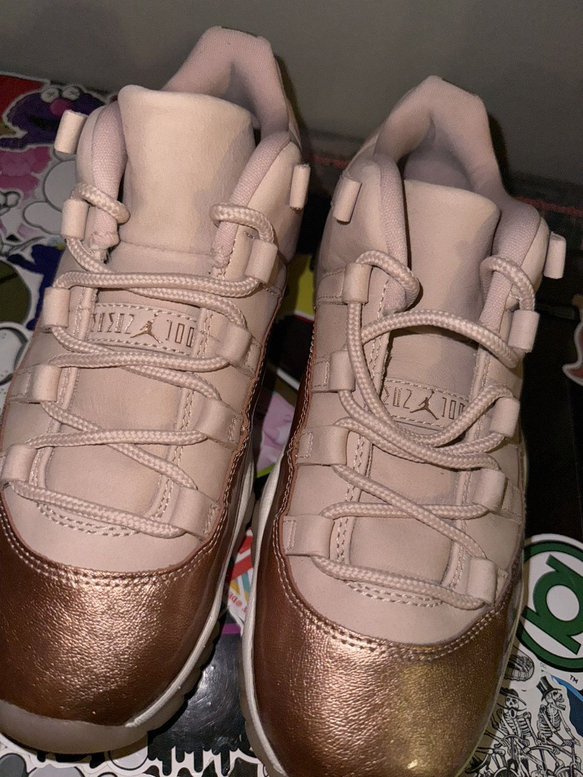 Jordan Brand Jordan 11 Low Rose Gold Size US 7.5 / IT 37.5 - 4 Thumbnail