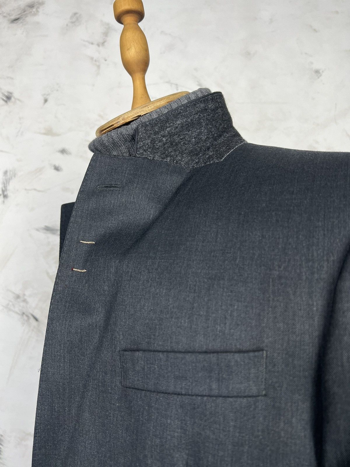 Vintage Vintage Paul Costelloe Wool Cashmere Suit Size M - L Size 44R - 7 Thumbnail