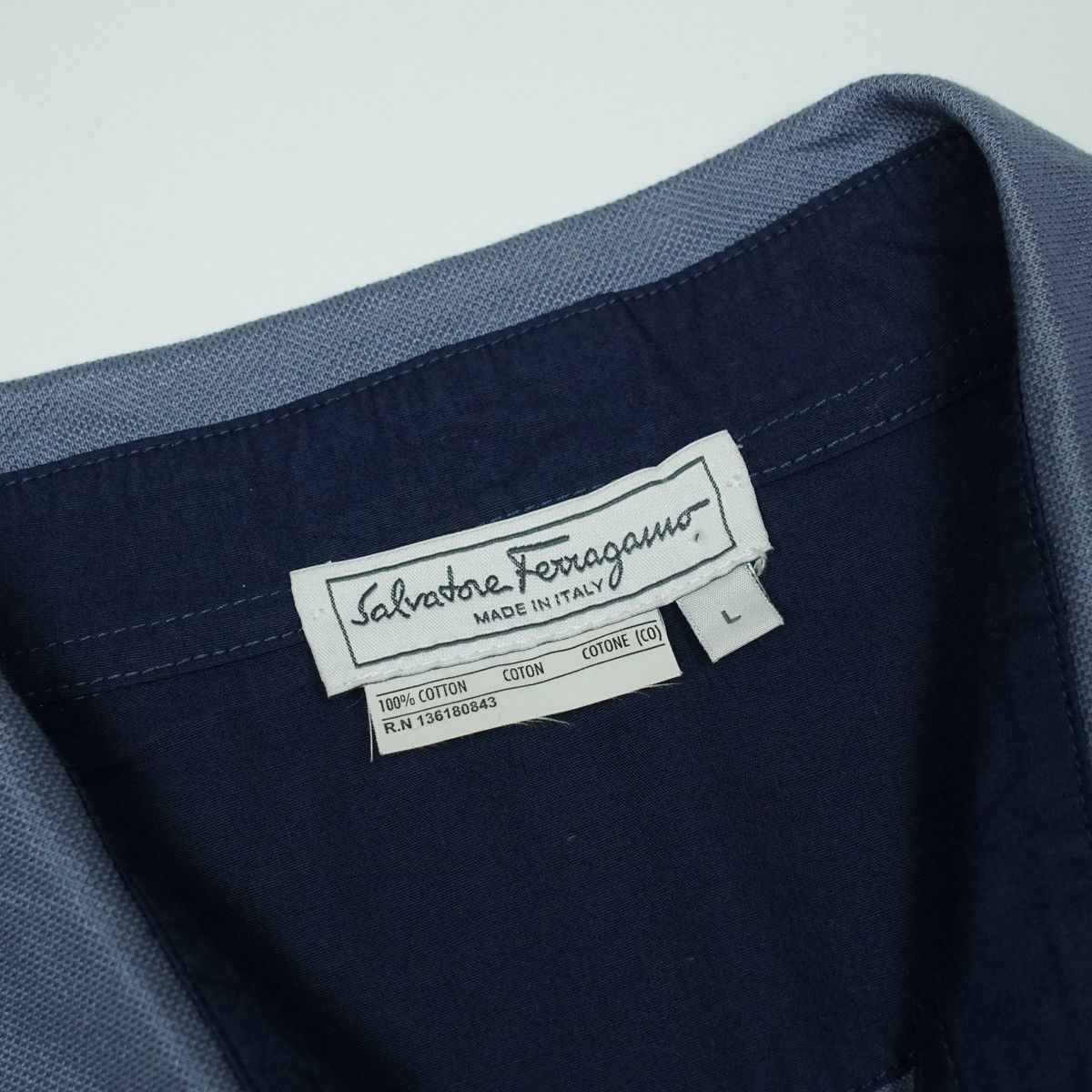 Salvatore Ferragamo *NoTariff Salvatore Ferragamo Button Up Size US L / EU 52-54 / 3 - 4 Thumbnail