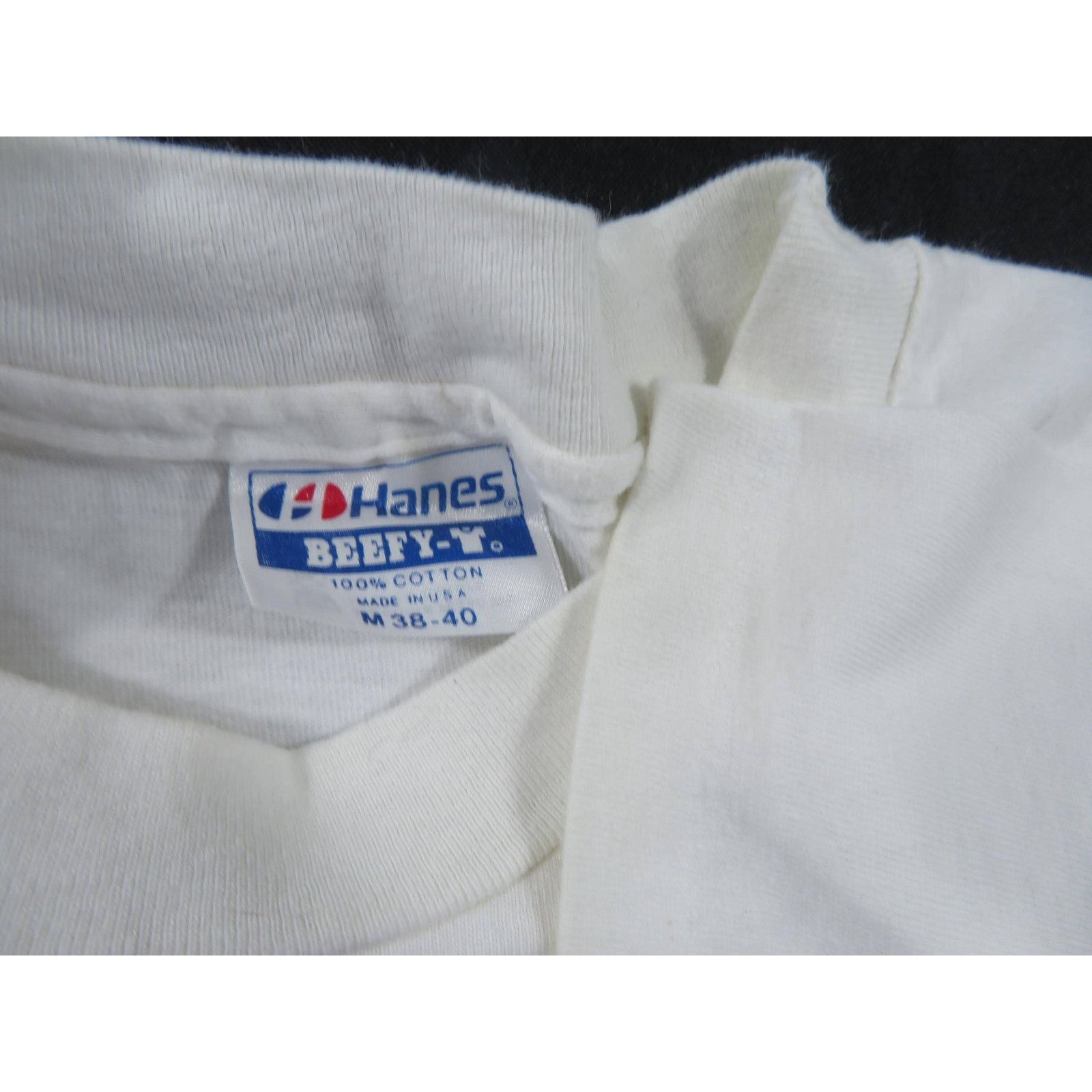Hanes The Righteous Brothers 1988 White T-shirt Sz M Size US M / EU 48-50 / 2 - 4 Thumbnail