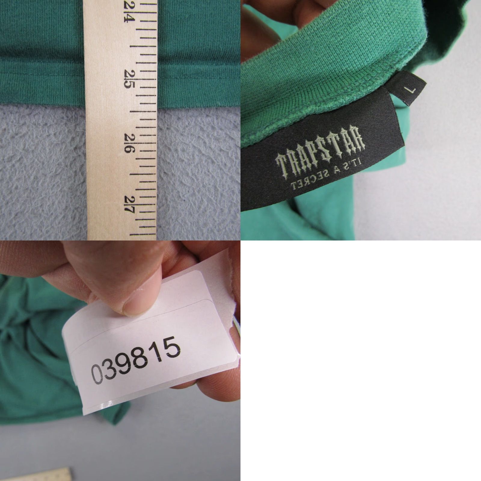Vintage VINTAGE Trapstar T-Shirt Men's Large Green Short Sleeve Crewneck Streetwear Casual Cotton Logo Tee Size US L / EU 52-54 / 3 - 8 Thumbnail