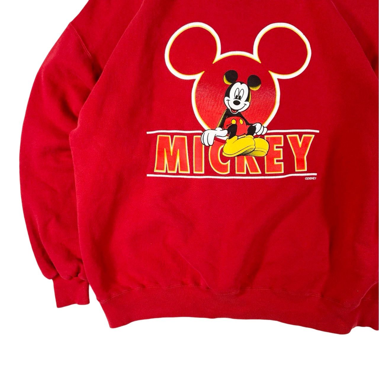 Vintage Vintage 90s Mickey Mouse Heavy Graphic Sweater Size US XL / EU 56 / 4 - 3 Thumbnail
