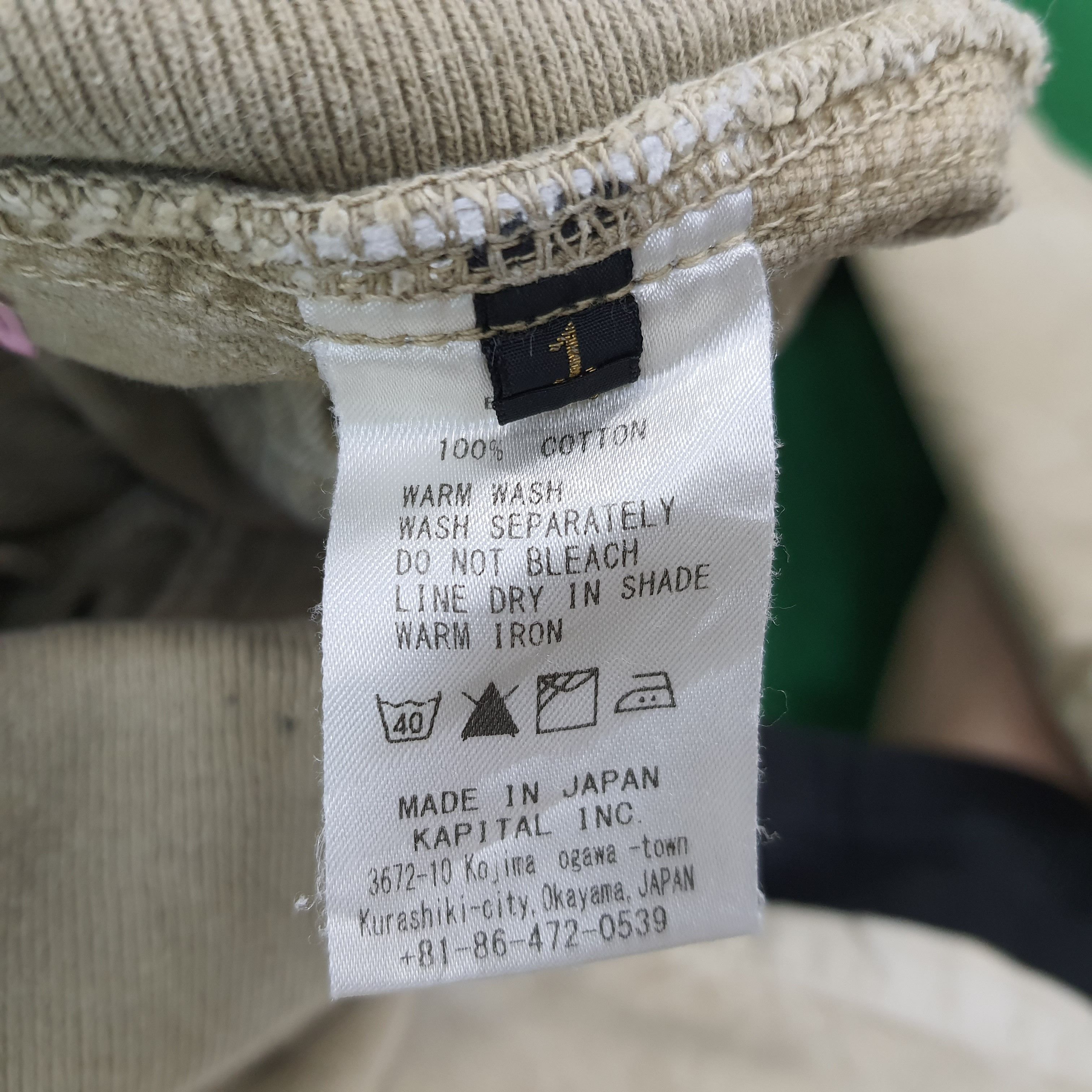 Kapital Vintage Kapital Japan Custom Logo Casual Pants C272N27 Size US 31 - 7 Thumbnail