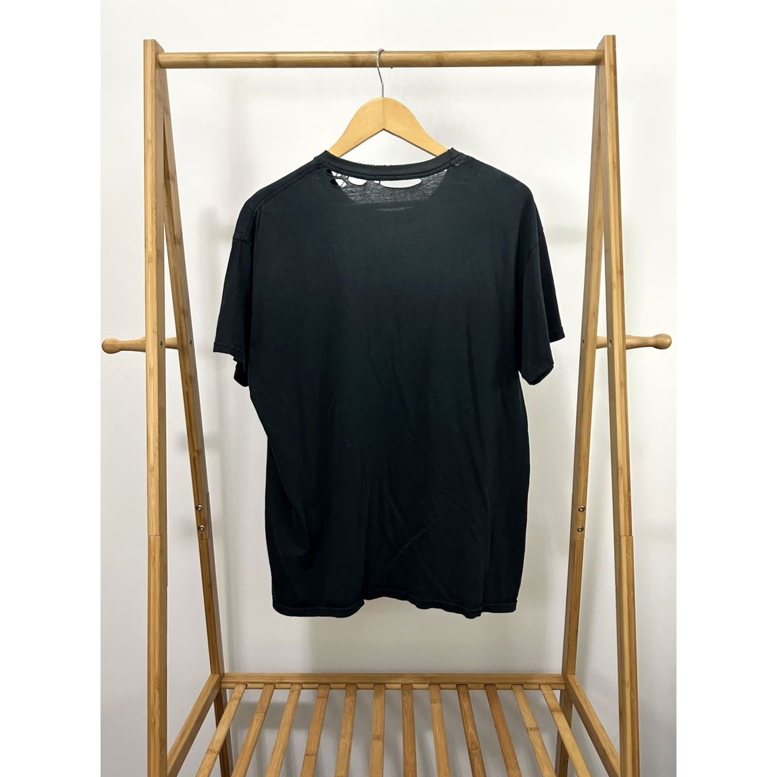 Vintage VTG Cotton T-Shirt XL Pocket Distressed Thrashed Worn Threadbare BOXY Grunge Size US XL / EU 56 / 4 - 2 Thumbnail