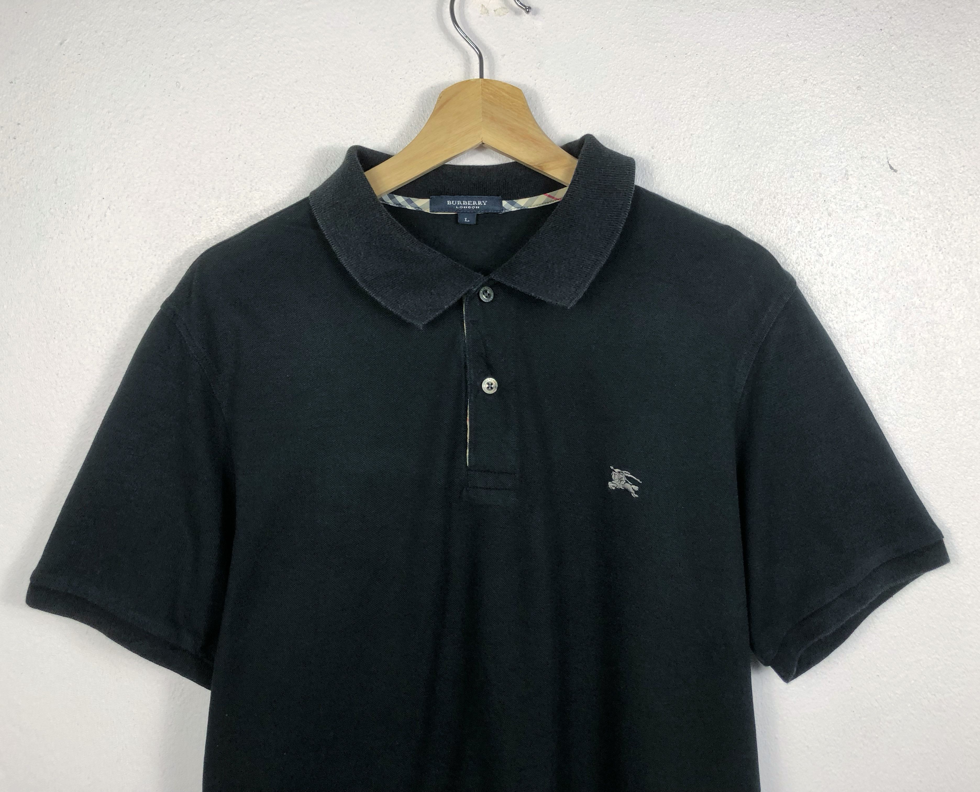 Burberry Rare Burberry London Polo Tee Size US L / EU 52-54 / 3 - 2 Thumbnail