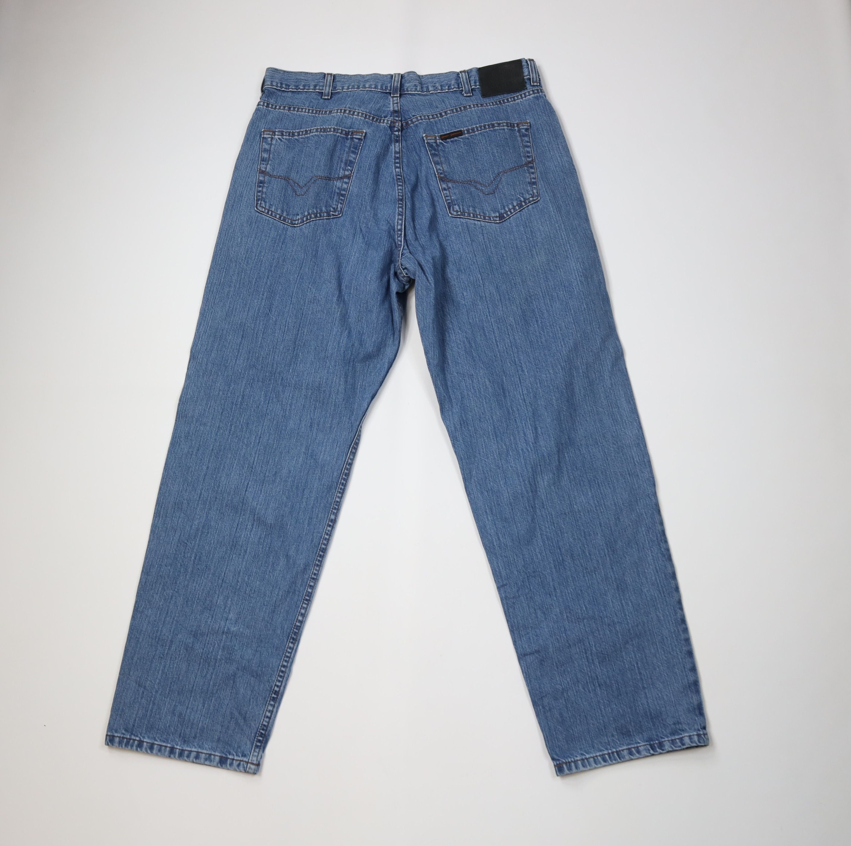Harley Davidson Vintage Harley Davidson Motorcycles Wide Leg Denim Jeans Size US 38 / EU 54 - 11 Thumbnail