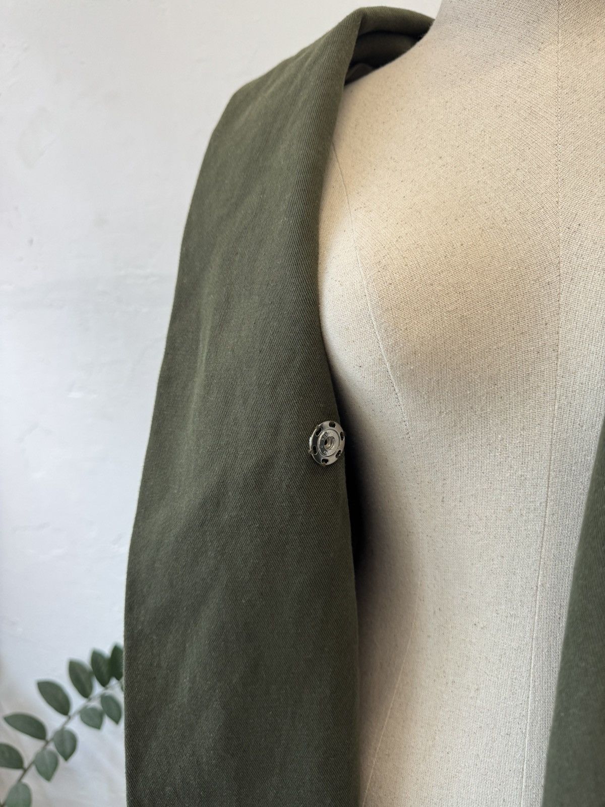 Yohji Yamamoto REGULATIONS SS15 CROPPED JACKET Size US M / EU 48-50 / 2 - 5 Thumbnail