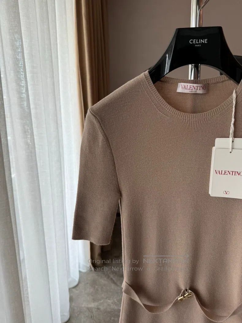 Valentino Valentino Belt knitted sweater Size XL / US 12-14 / IT 48-50 - 2 Thumbnail