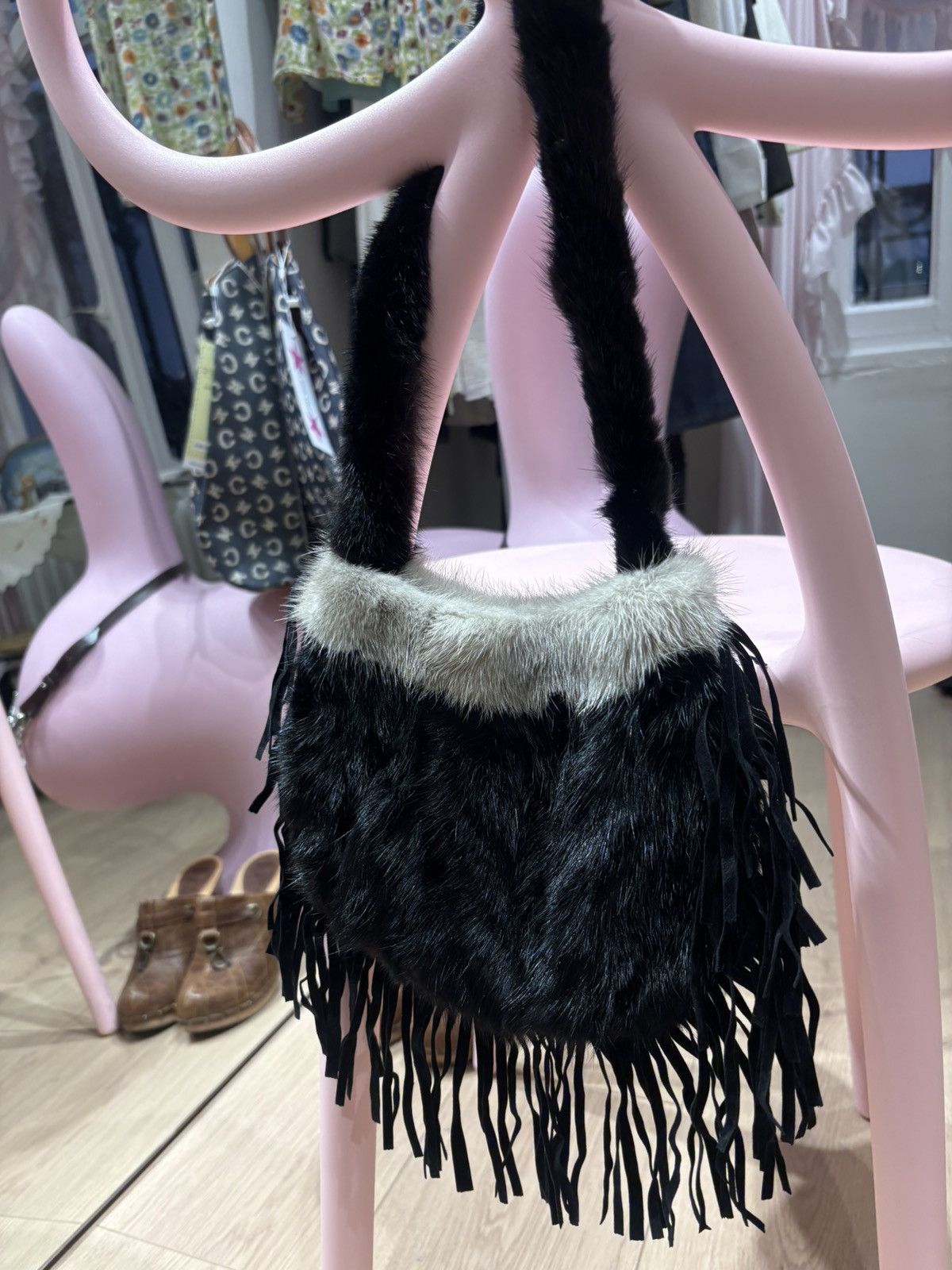 Vintage fur bag Size ONE SIZE - 7 Thumbnail