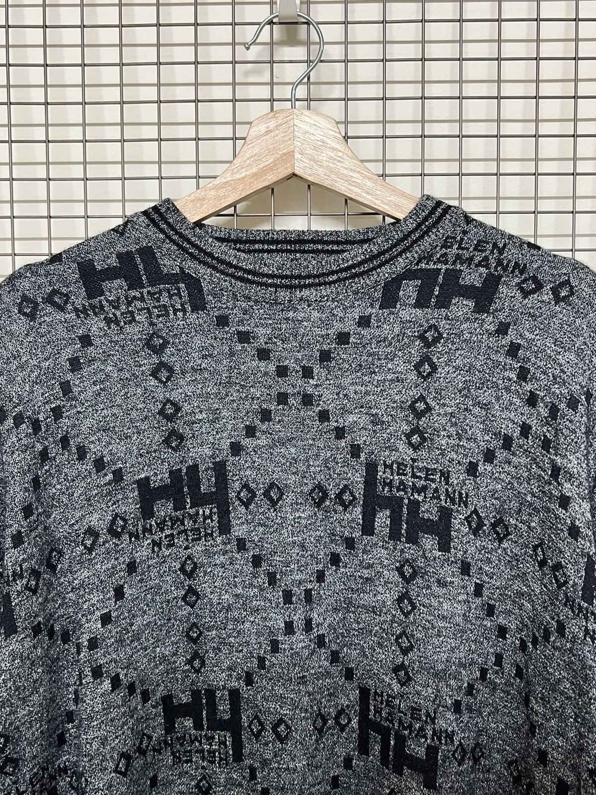 Designer × Vintage 🚨Final Drop🚨Helen hamann Monogram Knitwear Jumper Size US S / EU 44-46 / 1 - 1 Thumbnail