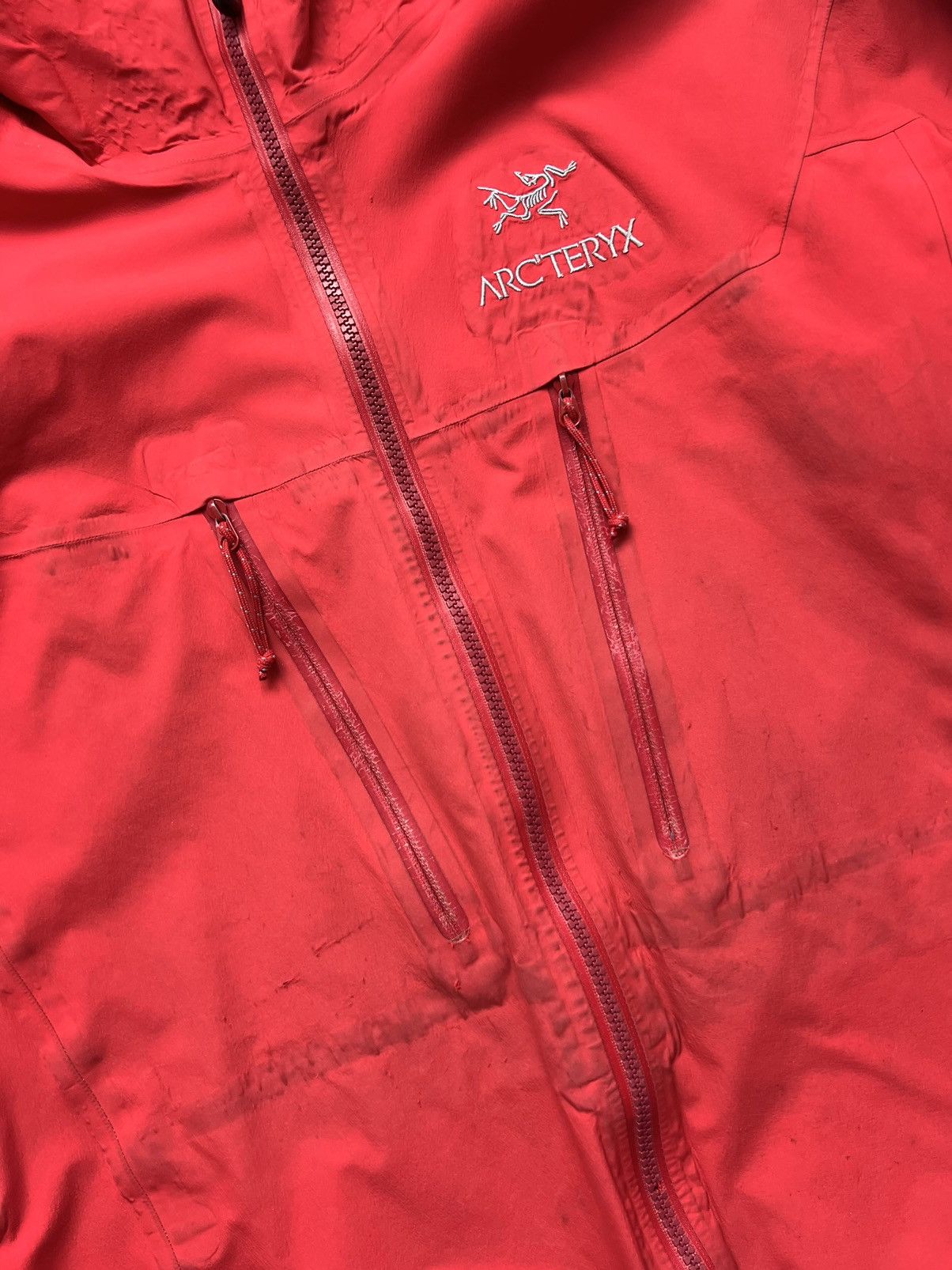 Arc'teryx Vintage Arcteryx Aplha LT Gore-Tex Pro Shell Red Jacket Size US S / EU 44-46 / 1 - 6 Thumbnail