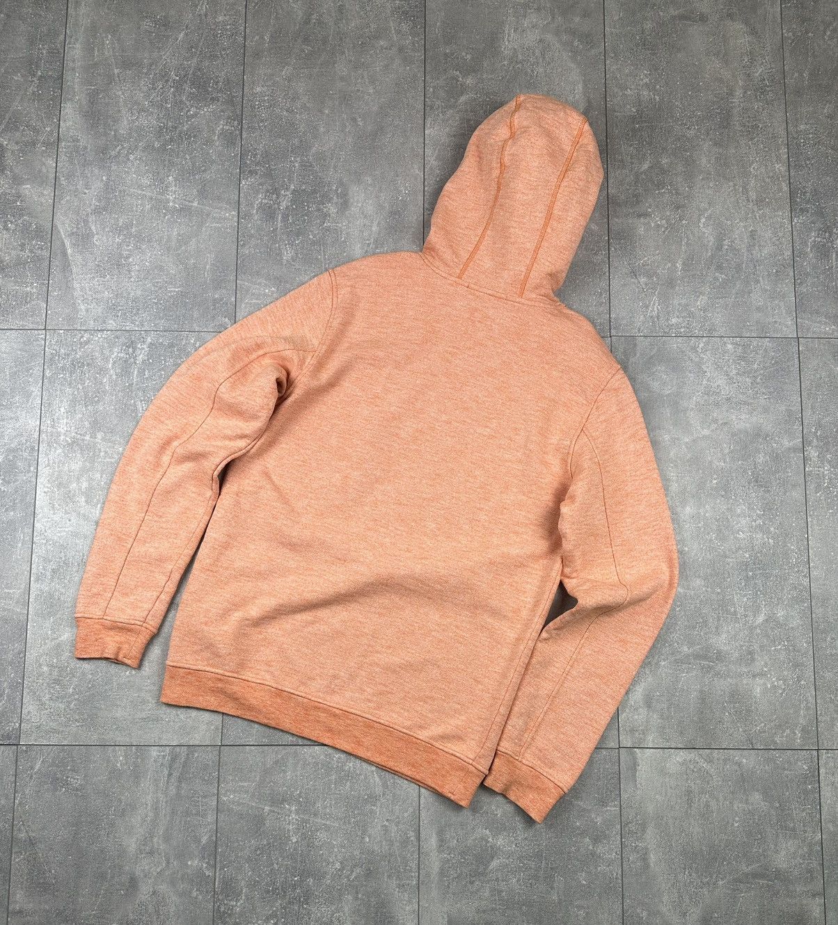 Stone Island Stone Island Orange Big Logo Mens Luxury Hoodie Size US L / EU 52-54 / 3 - 10 Thumbnail