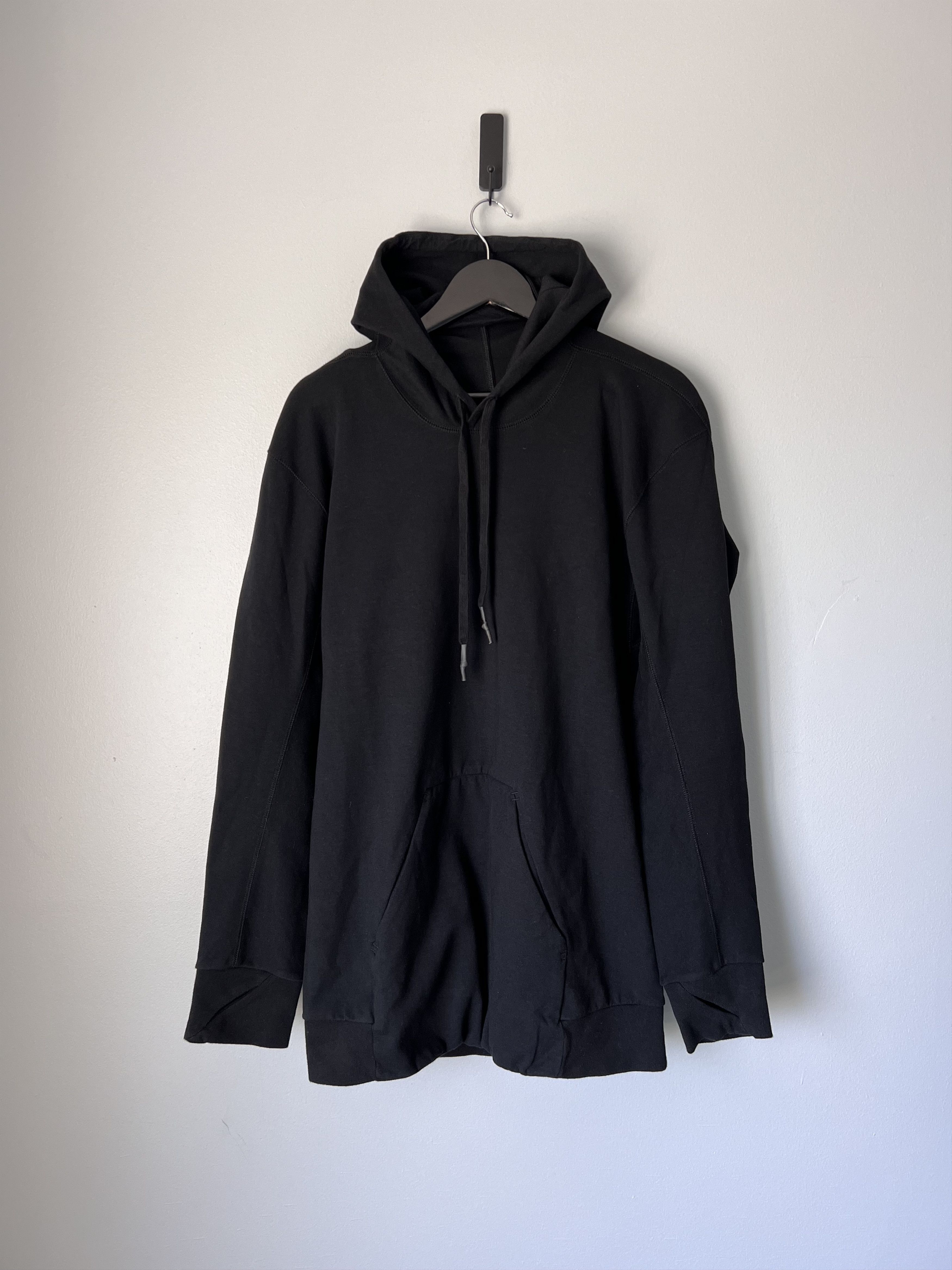 11 BY BORIS BIDJAN SABERI HOODIE S 12万円程 11 By Boris Bidjan Saberi faded long-sleeved cotton hoodie