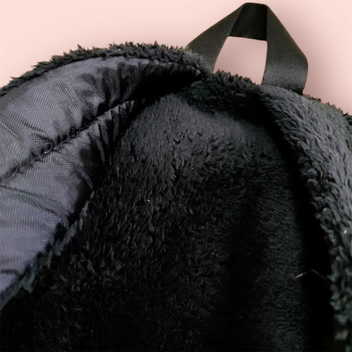 Uniqlo VINTAGE Y2k UNIQLO FLUFFY FLEECE BAGPACK / DAYPACK Size ONE SIZE - 6 Thumbnail