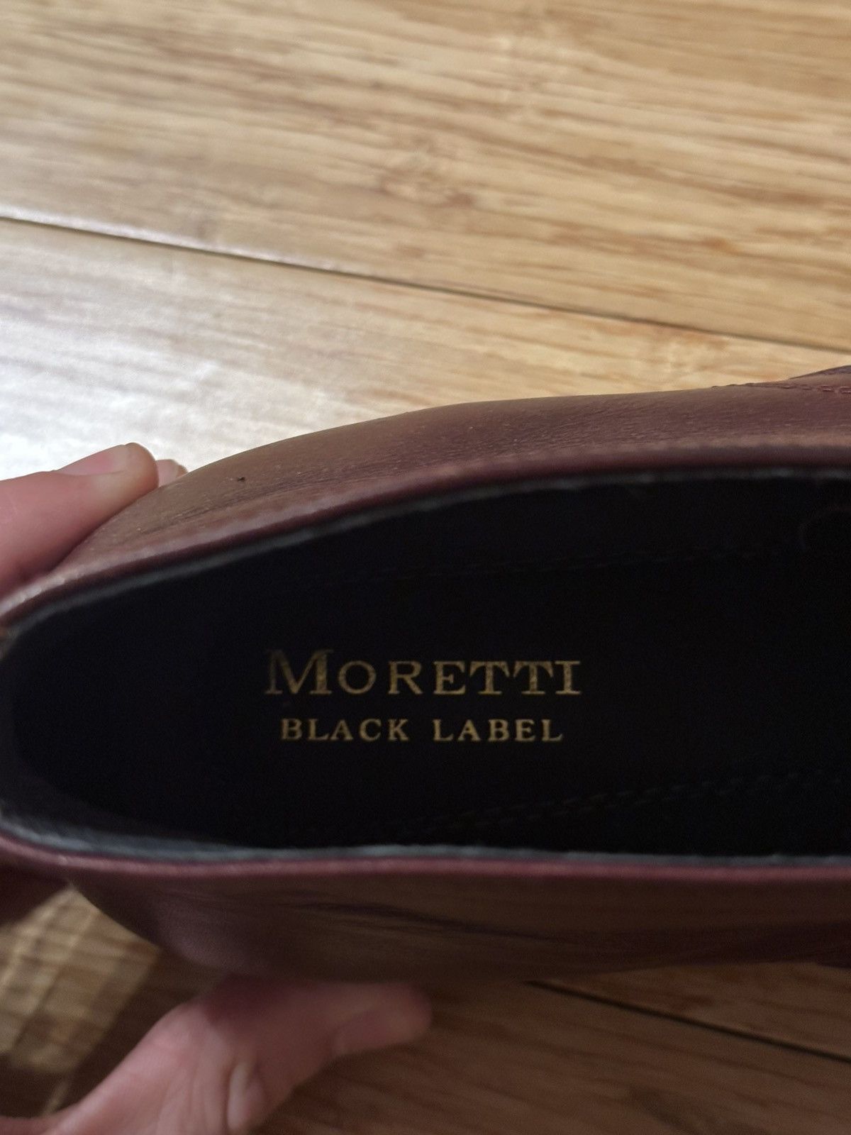 Other Moretti Black Label Maroon Dress Shoes Size US 12 / EU 45 - 3 Thumbnail