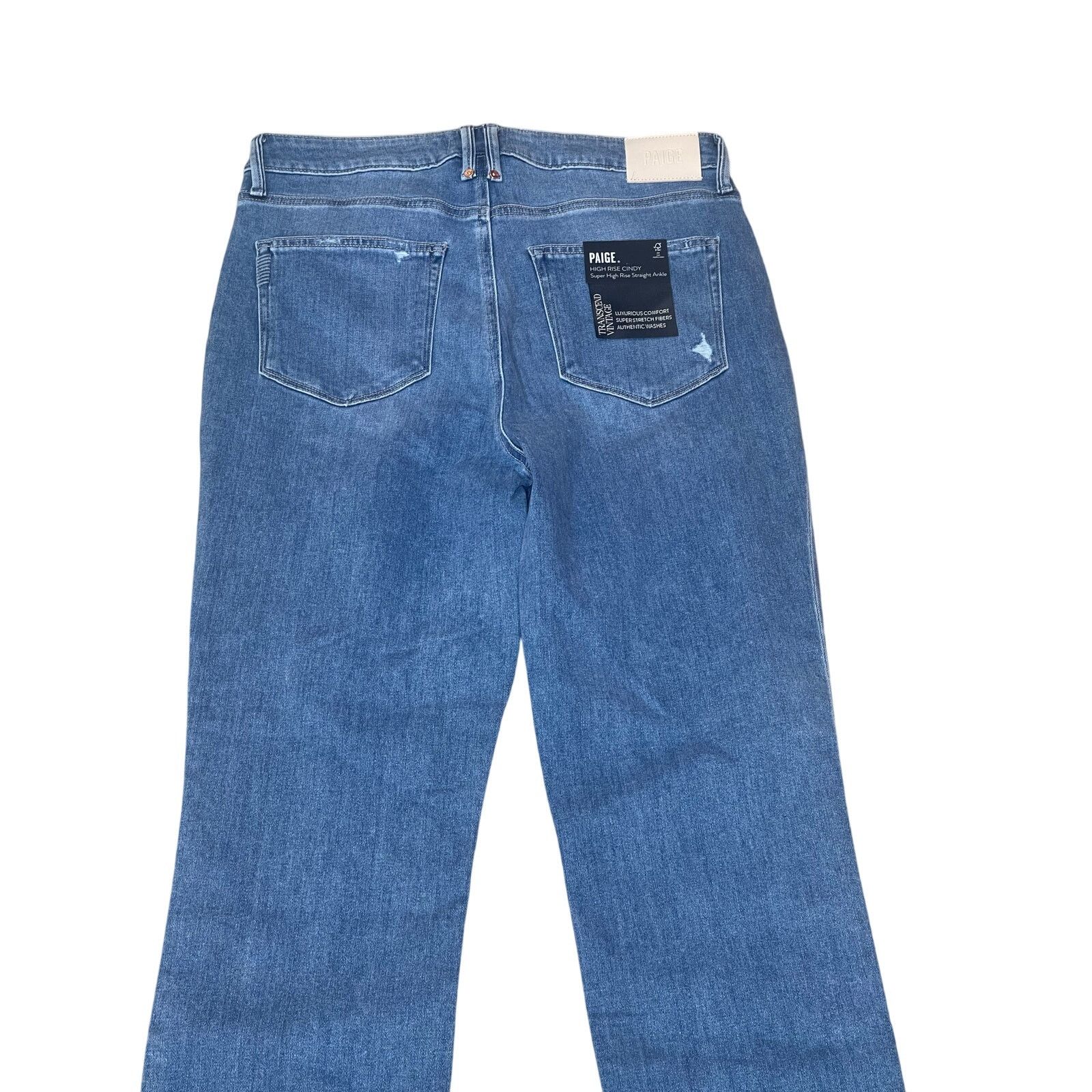 Paige PAIGE Cindy High Rise Straight Jeans – Size 31 – NWT Size 31" - 4 Thumbnail