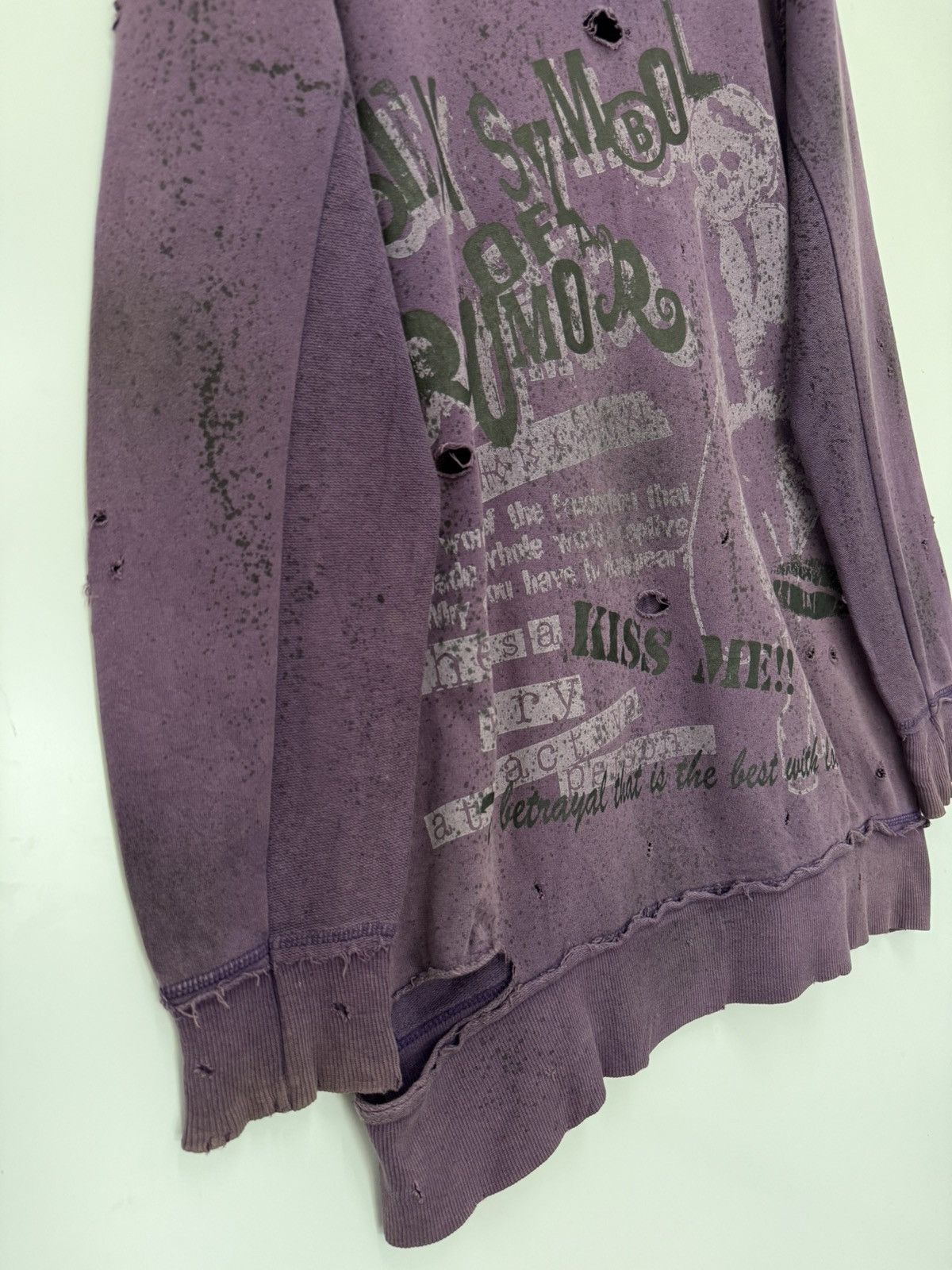 Sex Pot ReVeNGe 🔥 Sex Pot Revenge Punk Trash skull Hoodie Long Sweat zippy Size M / US 6-8 / IT 42-44 - 11 Thumbnail
