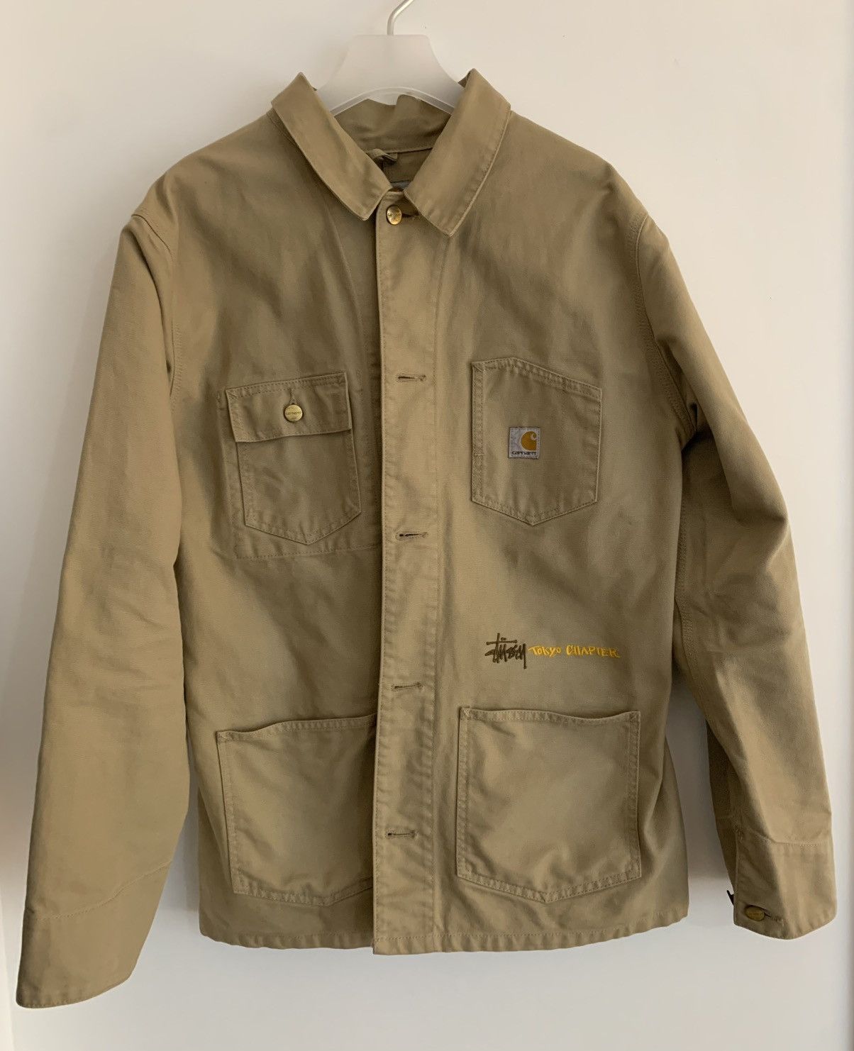 Stussy Carhartt Jacket | Grailed