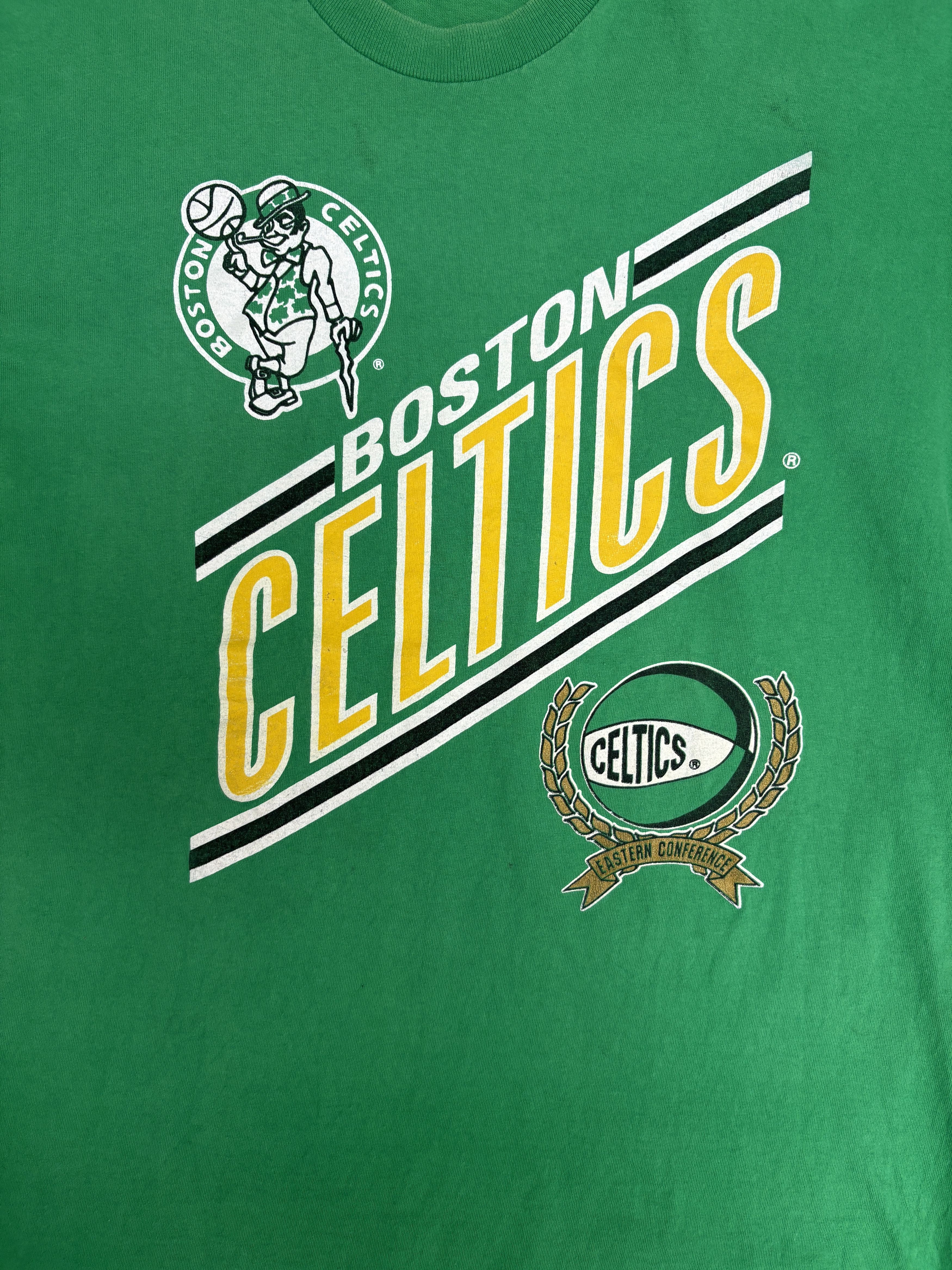 Vintage Boston Celtics Vintage Green T-Shirt Tee Size US XL / EU 56 / 4 - 2 Thumbnail