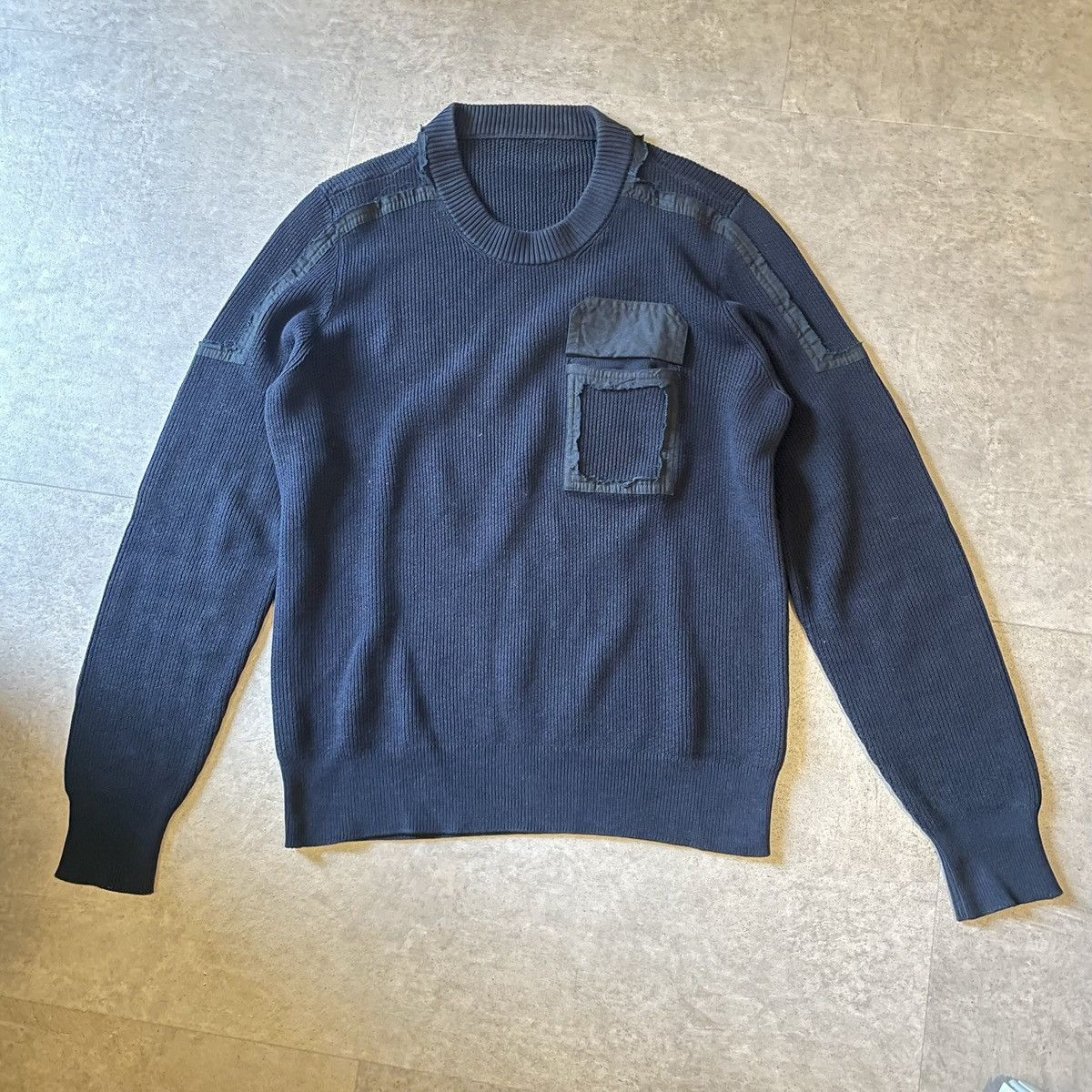 Maison Margiela Maison Margiela S/S 14 Destroyed Military Knit Size US M / EU 48-50 / 2 - 1 Thumbnail