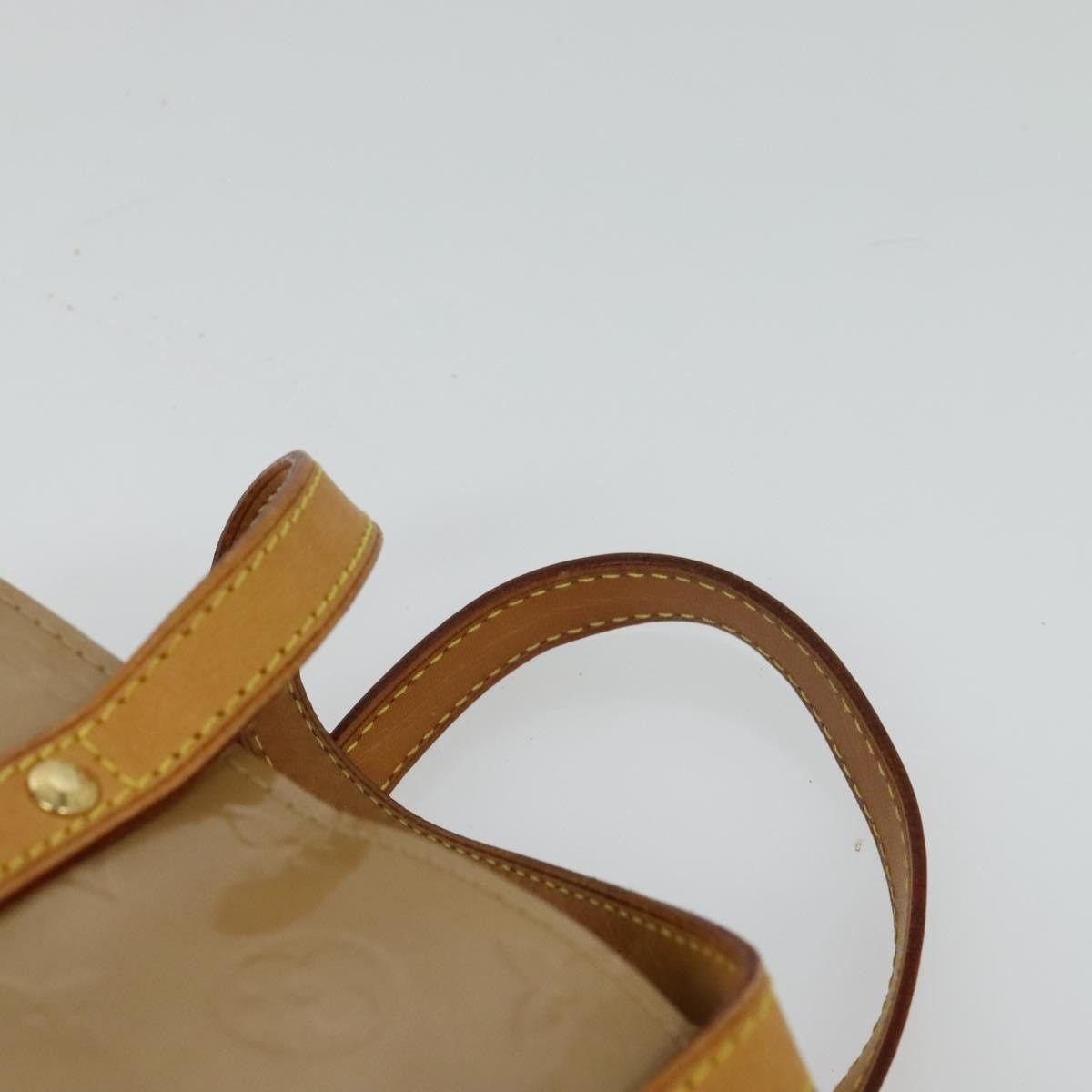 Louis Vuitton LOUIS VUITTON Monogram Vernis Reade PM Hand Bag Noisette Size ONE SIZE - 8 Thumbnail