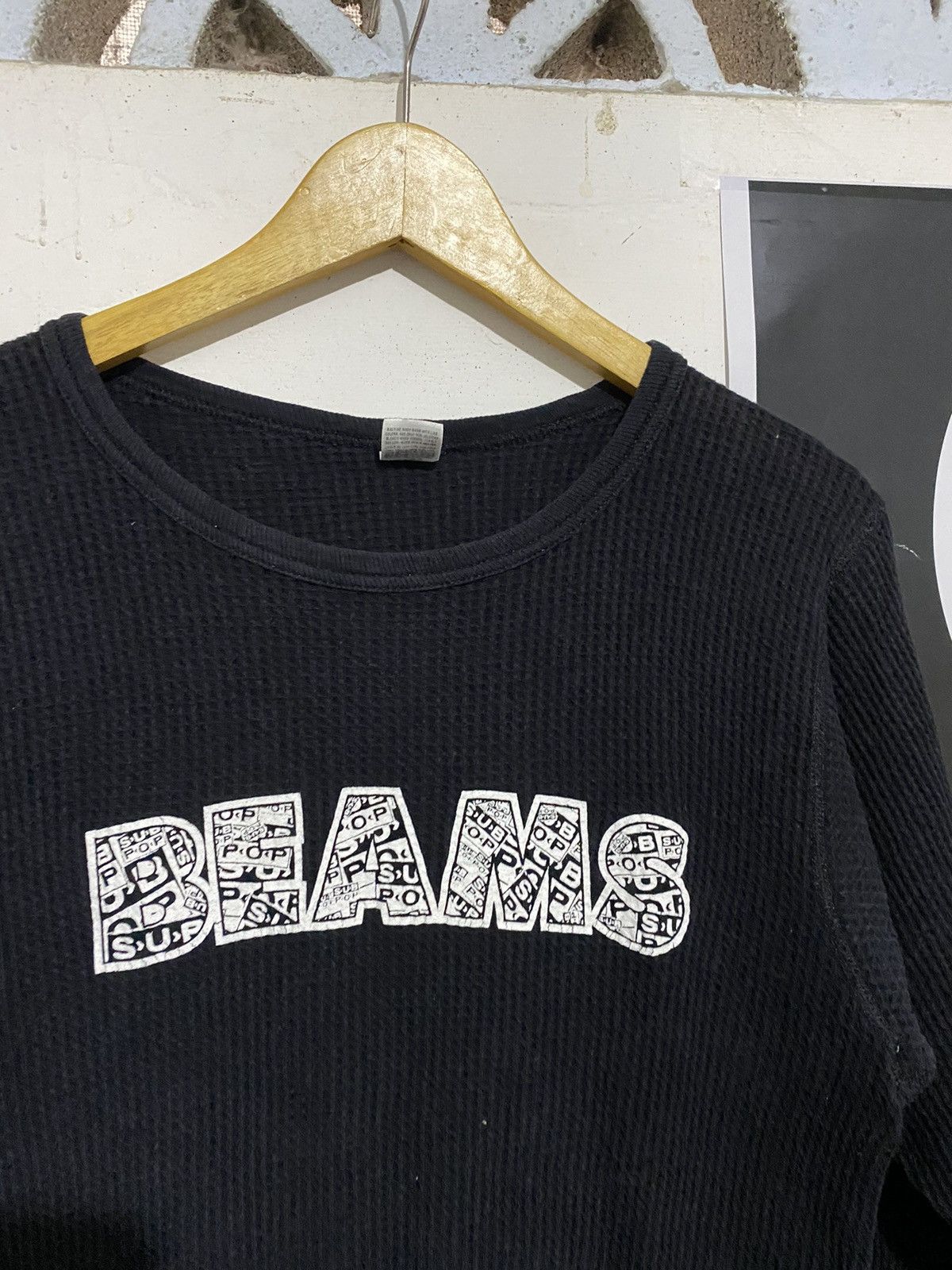 Hysteric Glamour 💸BINDINGOFFER💸Japanese Beams X Subpop Record Waffle Shirt Size US M / EU 48-50 / 2 - 2 Thumbnail