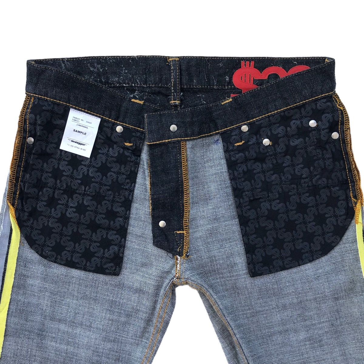Swagger Swagger Selvedge Abstract Art Jeans Size US 30 / EU 46 - 14 Thumbnail