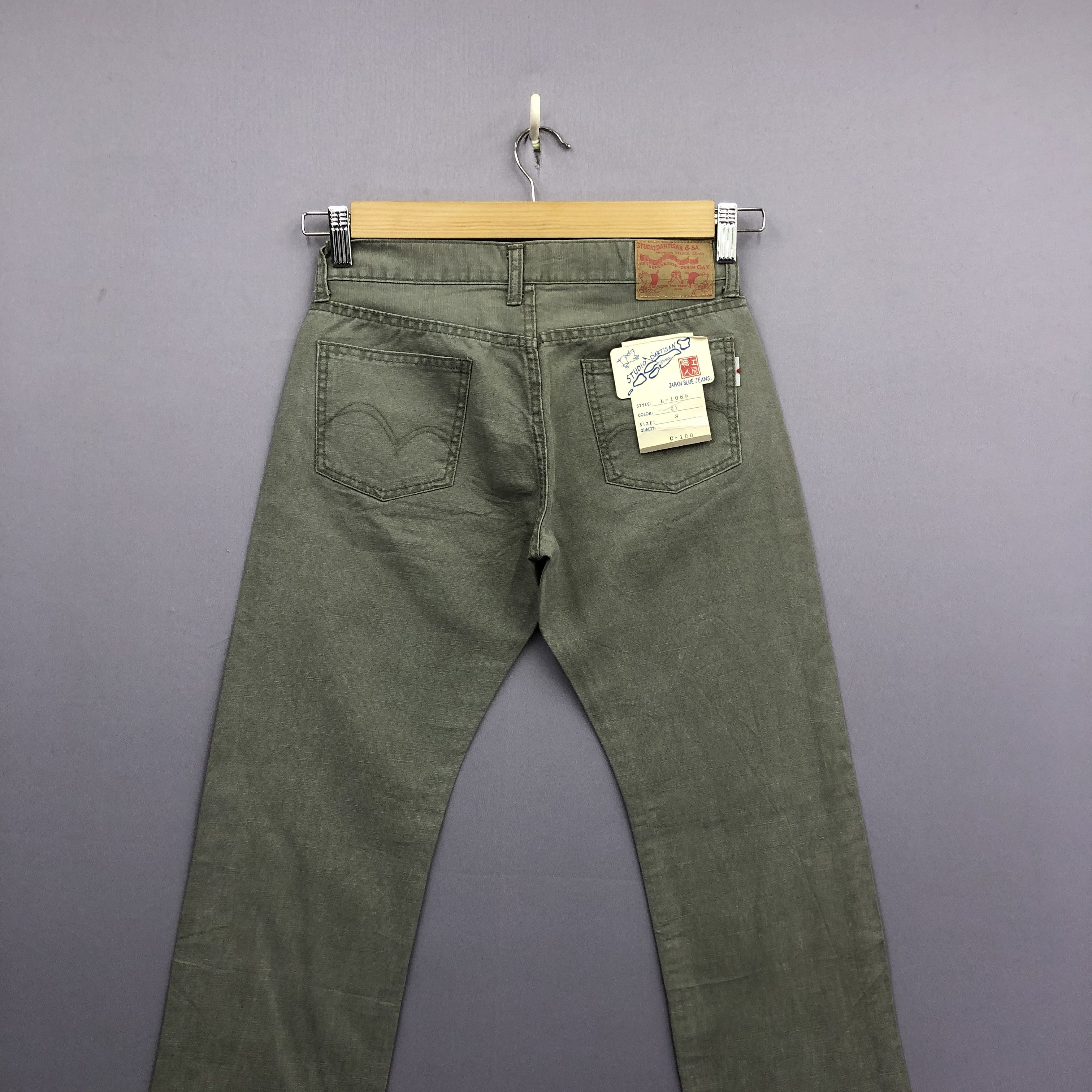 Studio D'Artisan BNWT Vintage 90s Studio D'Artisan Japanese Skinny Slim Jeans Size 26" / US 2 / IT 38 - 3 Thumbnail