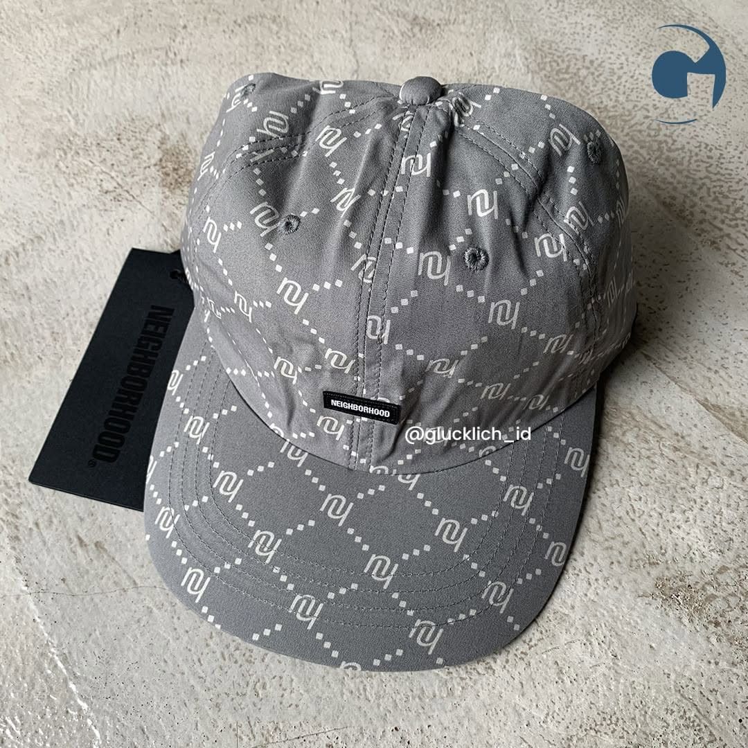 Neighborhood Neighborhood, Monogram C-Cap in Gray Size ONE SIZE - 3 Thumbnail