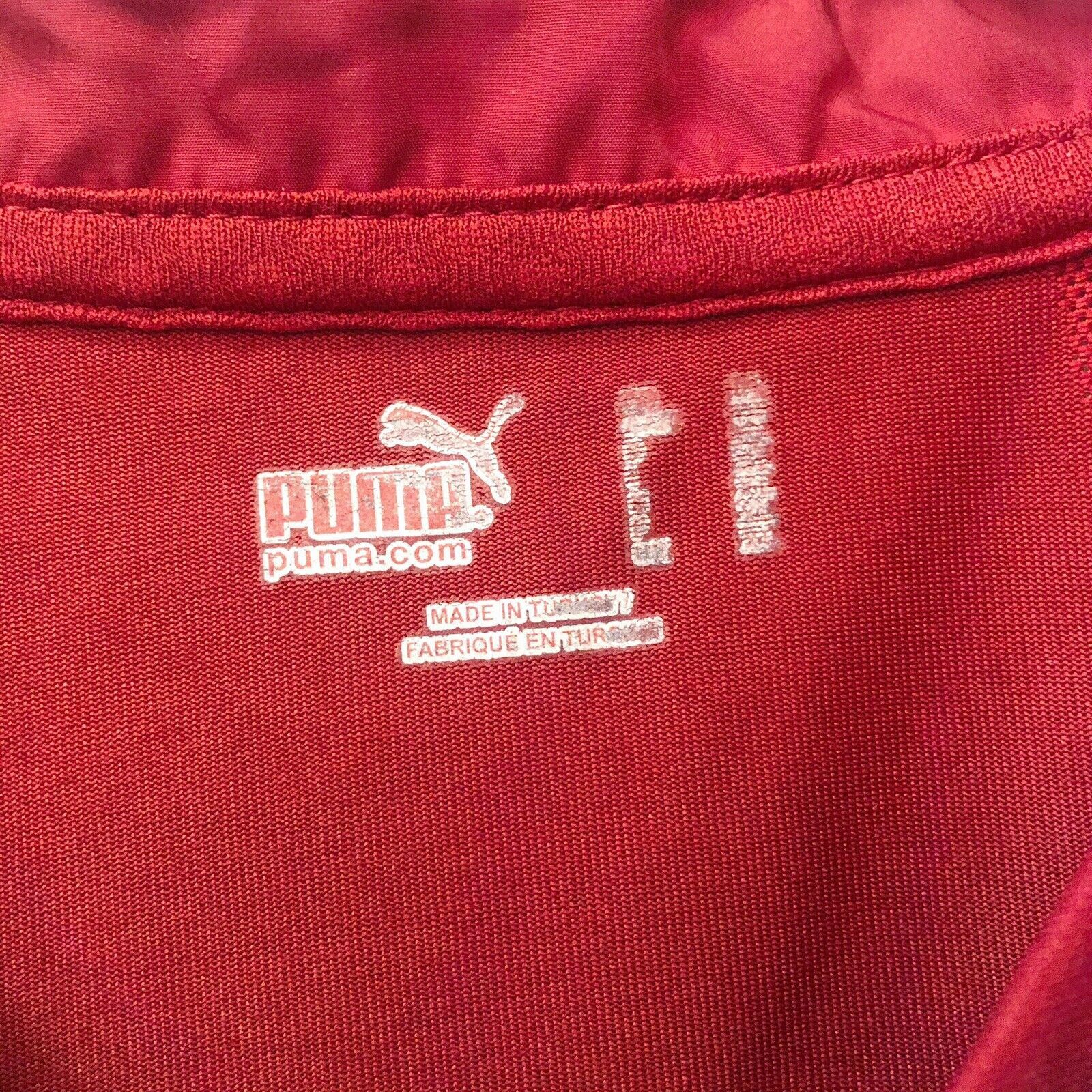 Puma × Vintage 2000s Czech Republic Puma Home Soccer Jersey Red Rare Sz XL Size US XL / EU 56 / 4 - 7 Thumbnail