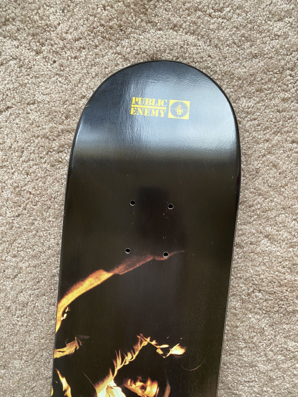 Supreme Supreme Public Enemy skate deck black 2006 authentic Size ONE SIZE - 3 Thumbnail