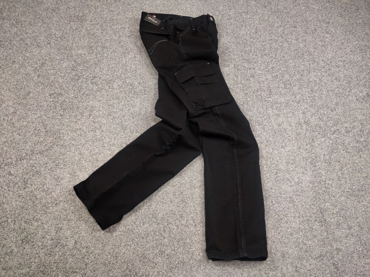 Japanese Brand Rois Sportswear Japan style Black Denim Cargo Pants Size US 30 / EU 46 - 5 Thumbnail