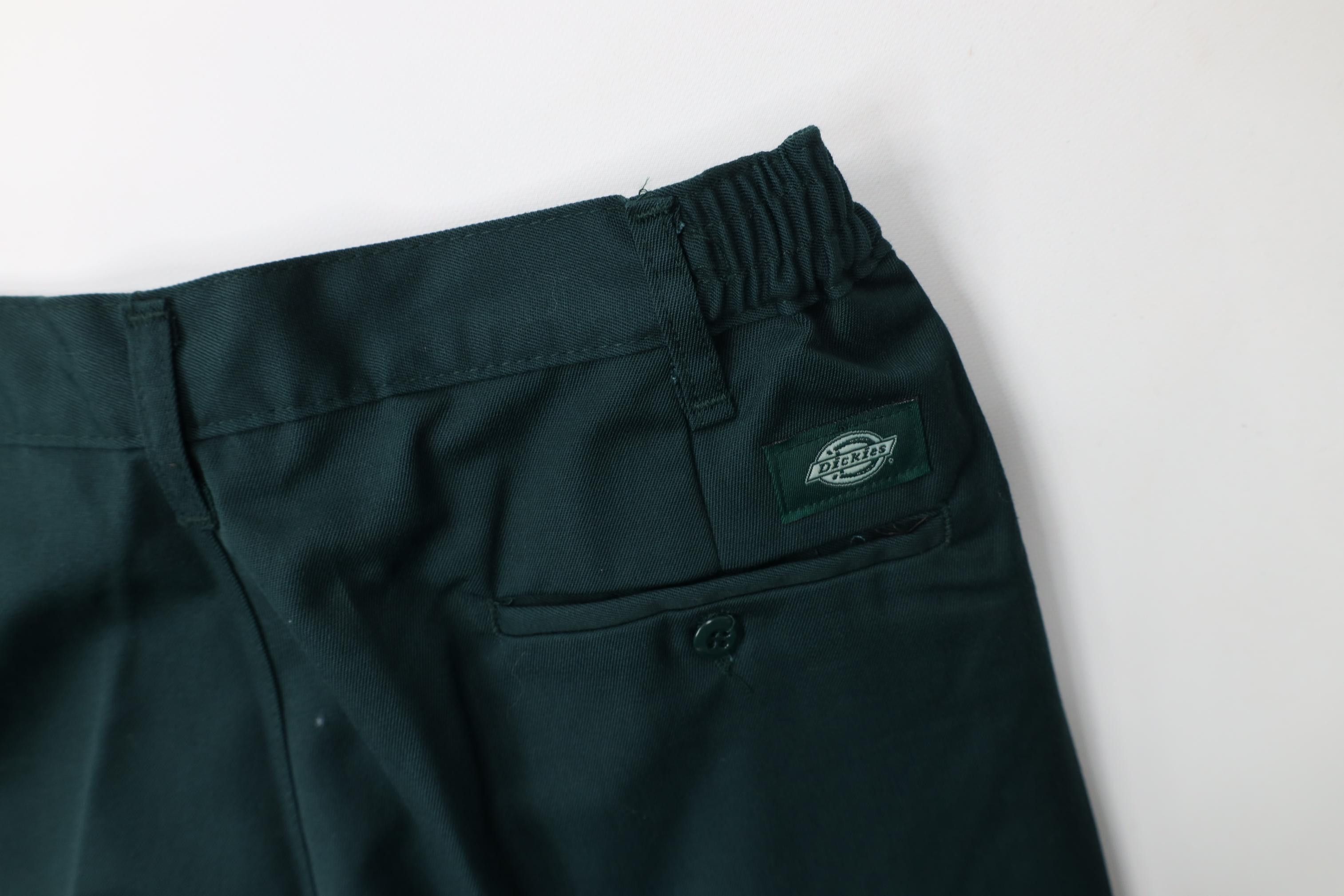 Dickies Deadstock Vintage 90s Dickies Workwear Chino Pants Green USA Size 36" / US 14 / IT 50 - 14 Thumbnail