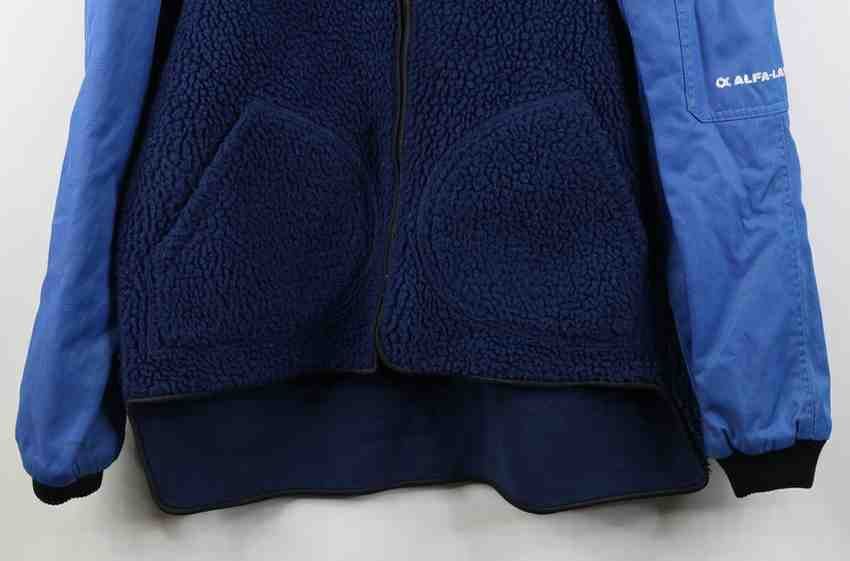 Vintage Vintage 90s Centrifuge Deep Pile Fleece Full Zip Jacket Blue Size US M / EU 48-50 / 2 - 3 Thumbnail