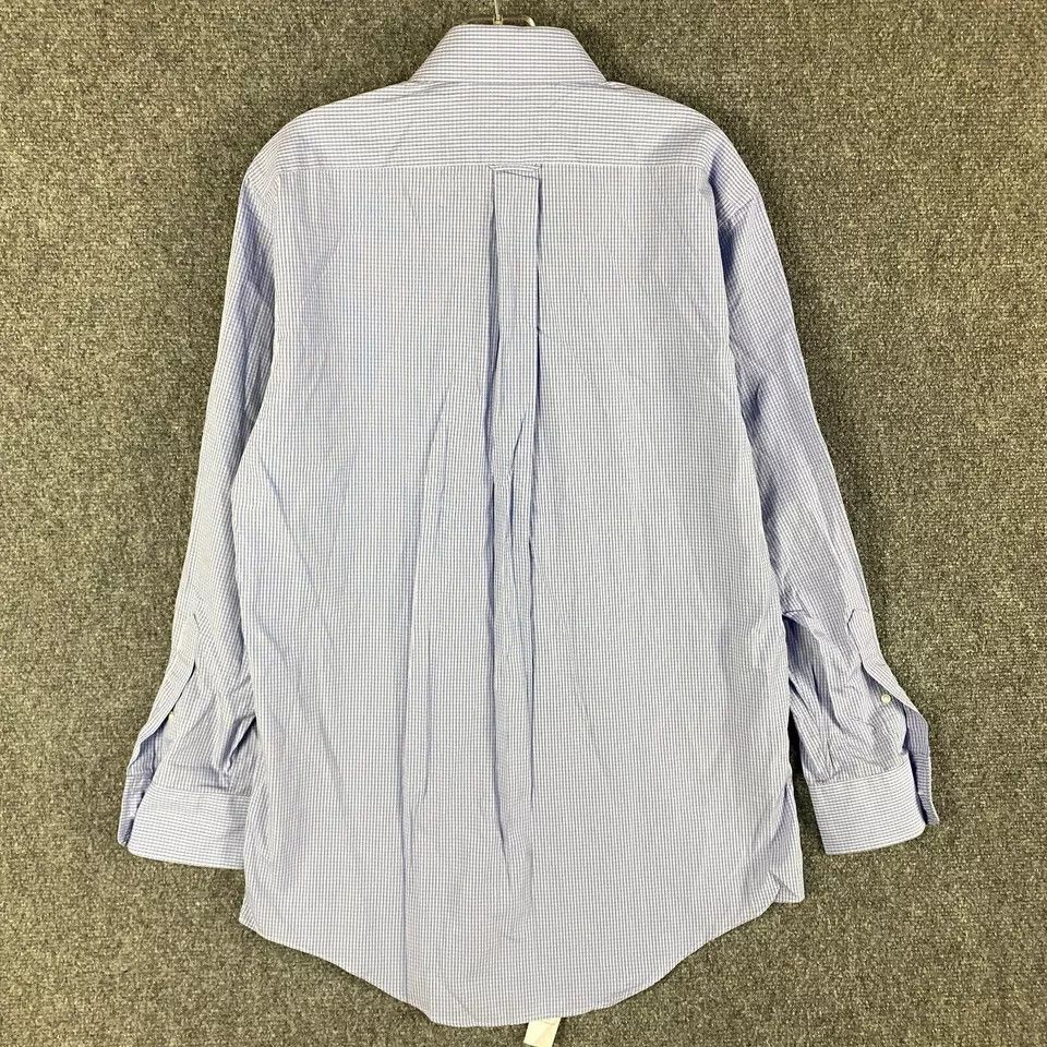 Roundtree & Yorke Roundtree & Yorke Shirt Men's 15.5 33 Dillard's Broadcloth Size US M / EU 48-50 / 2 - 9 Thumbnail